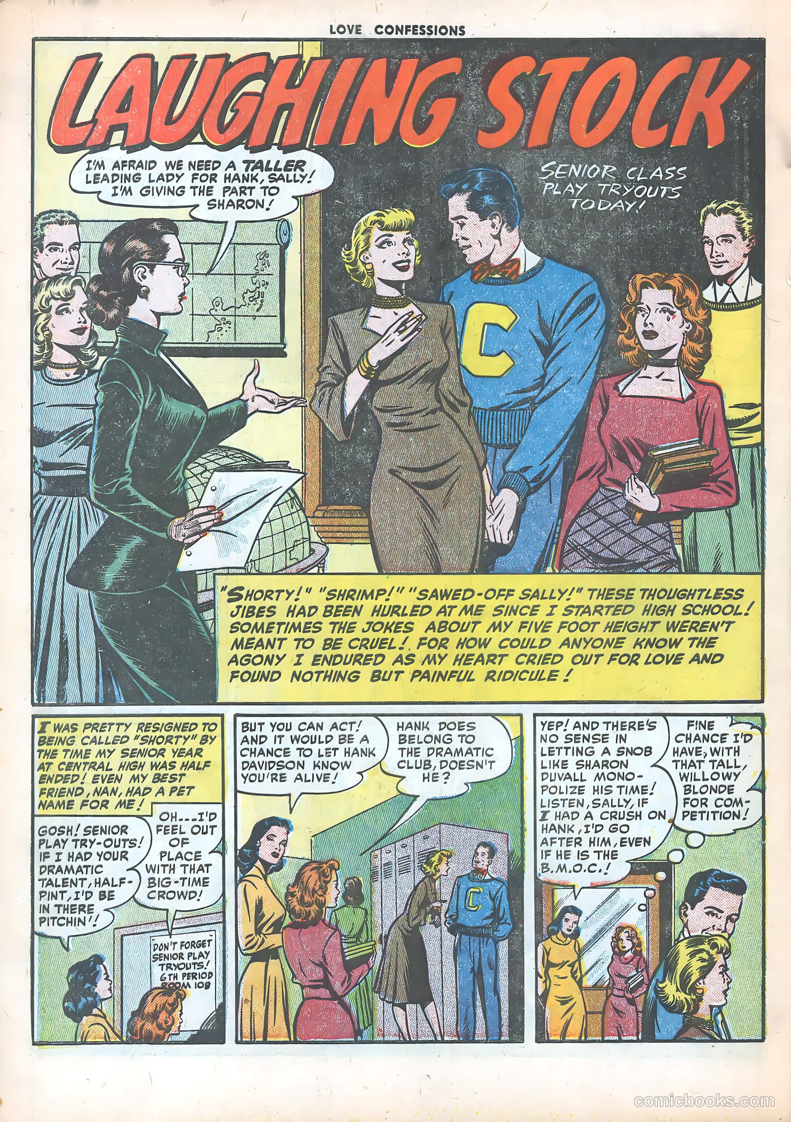 Love Confessions #19 (1952) — page 19 of 37