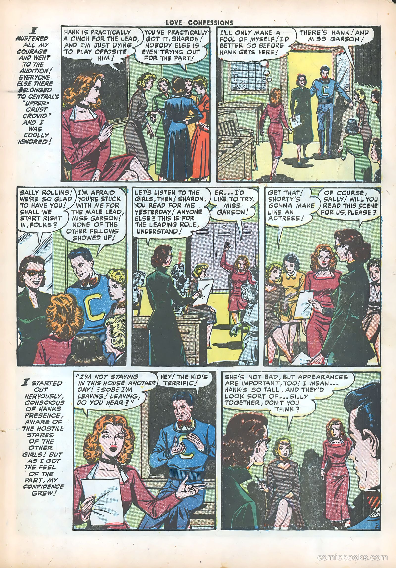 Love Confessions #19 (1952) — page 20 of 37
