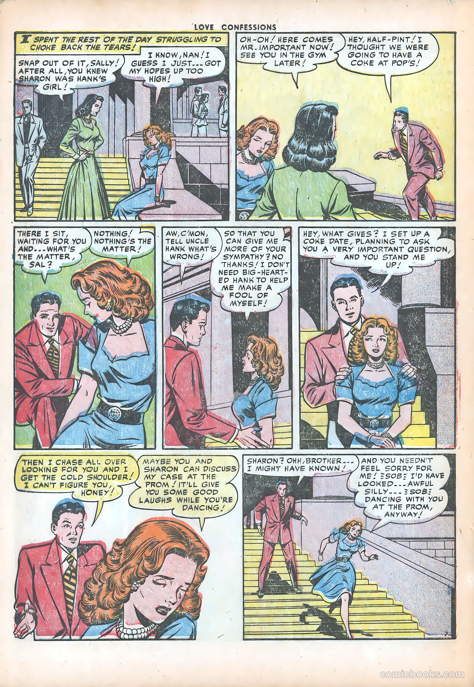 Love Confessions #19 (1952) — page 25 of 37