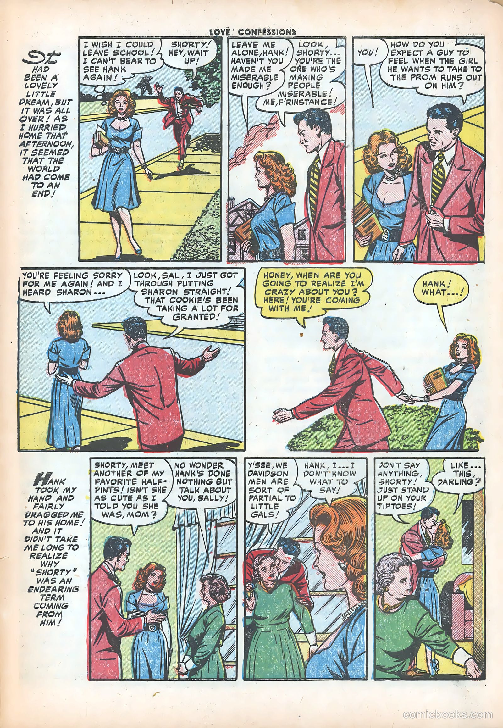 Love Confessions #19 (1952) — page 26 of 37