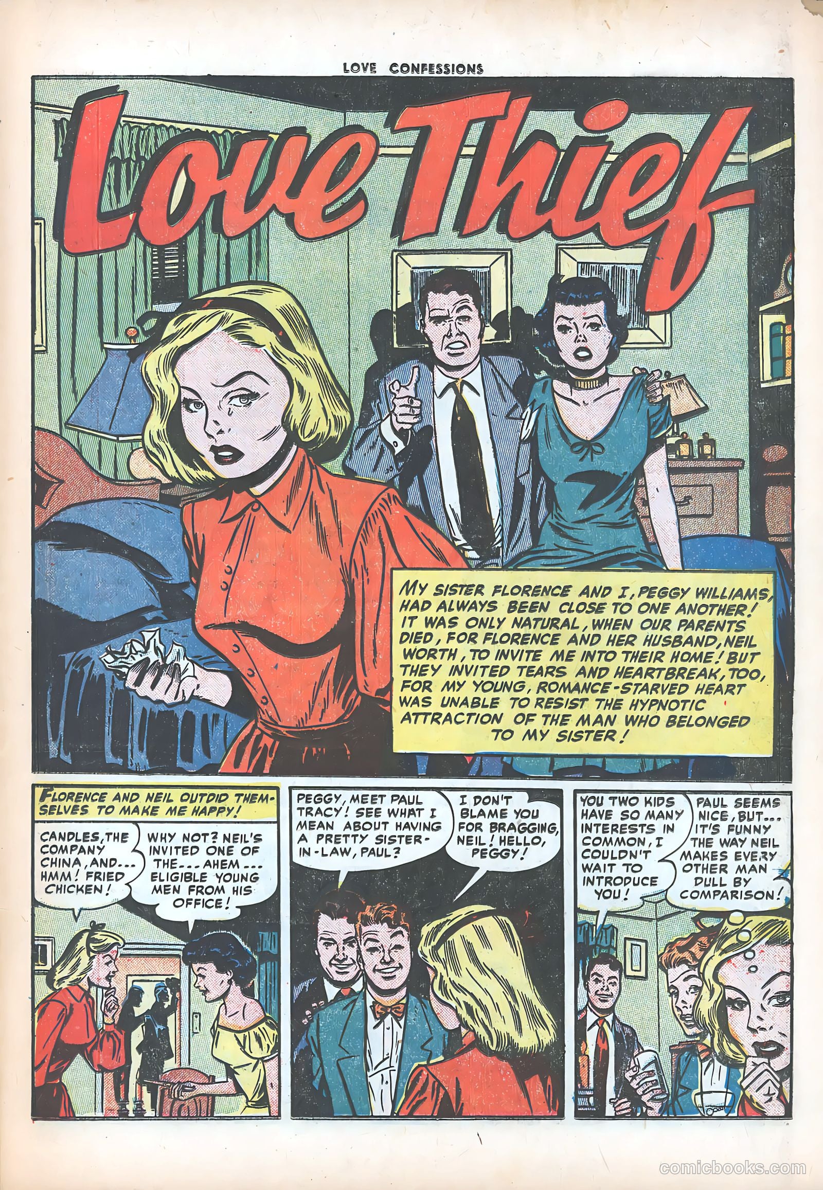 Love Confessions #19 (1952) — page 28 of 37
