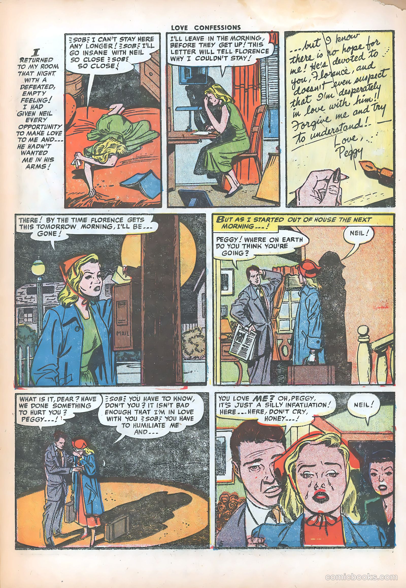Love Confessions #19 (1952) — page 32 of 37