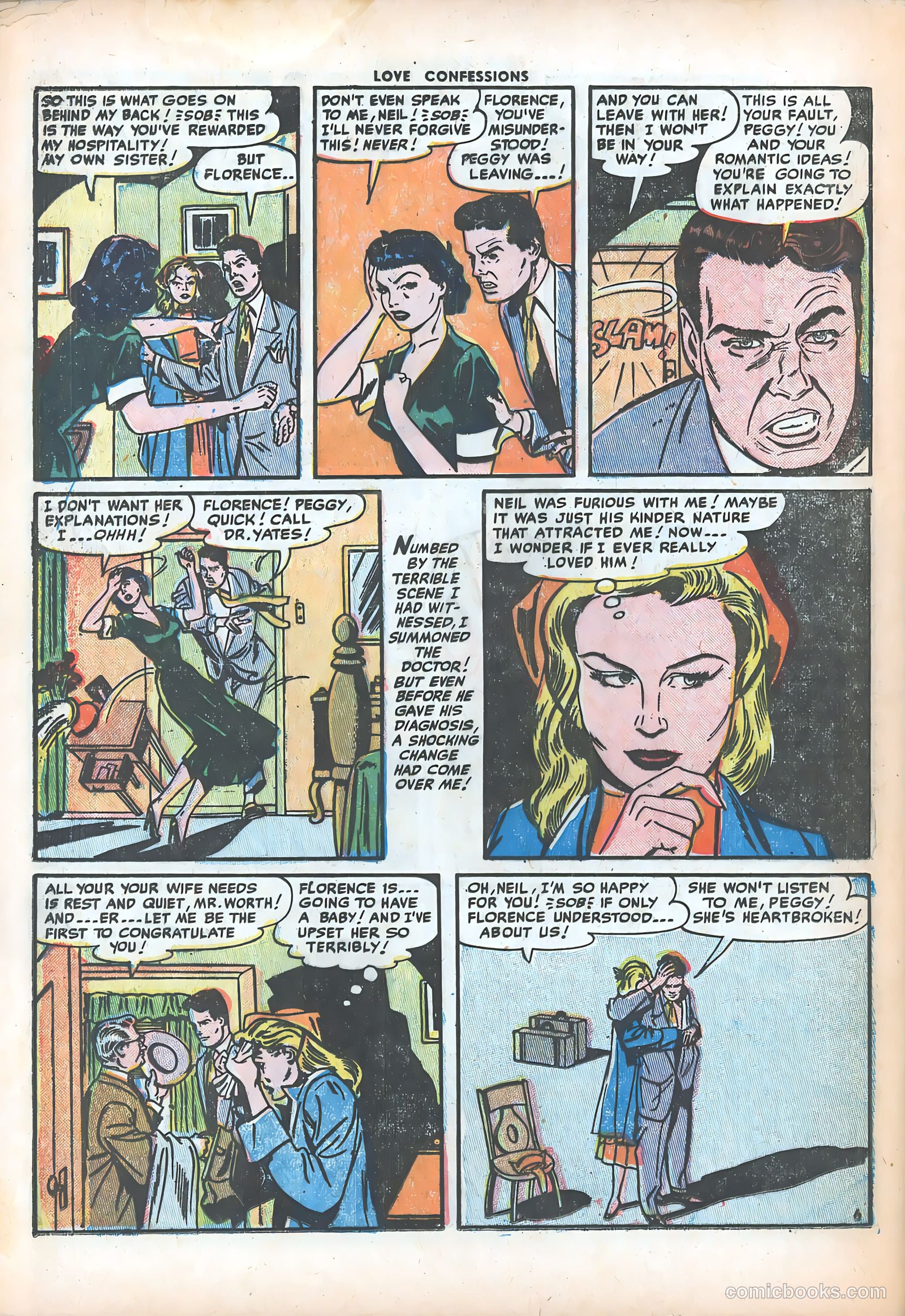Love Confessions #19 (1952) — page 33 of 37