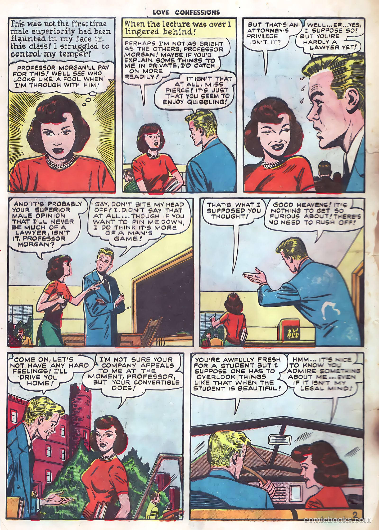 Love Confessions #2 (1949) — page 4 of 36