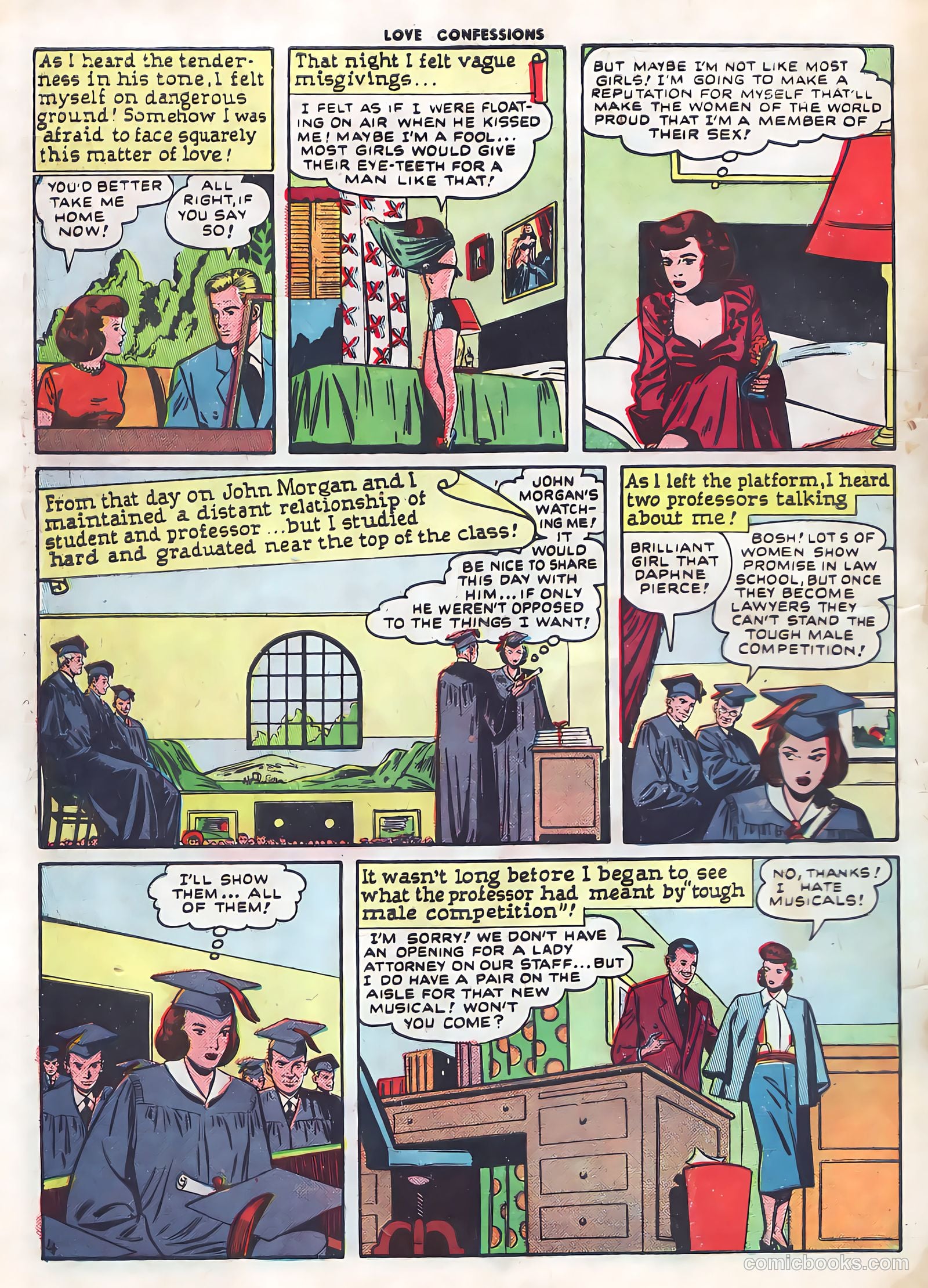 Love Confessions #2 (1949) — page 6 of 36