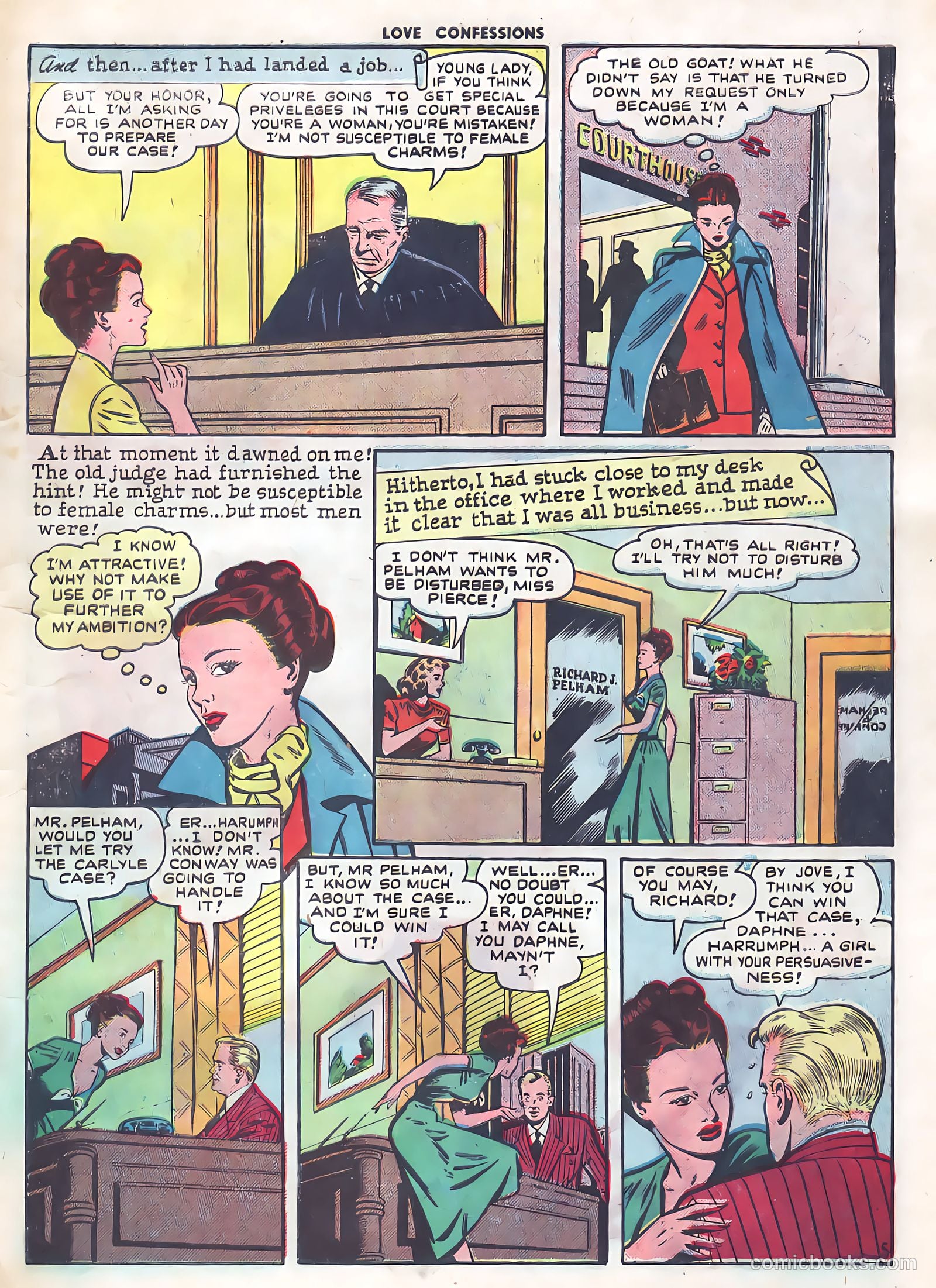 Love Confessions #2 (1949) — page 7 of 36