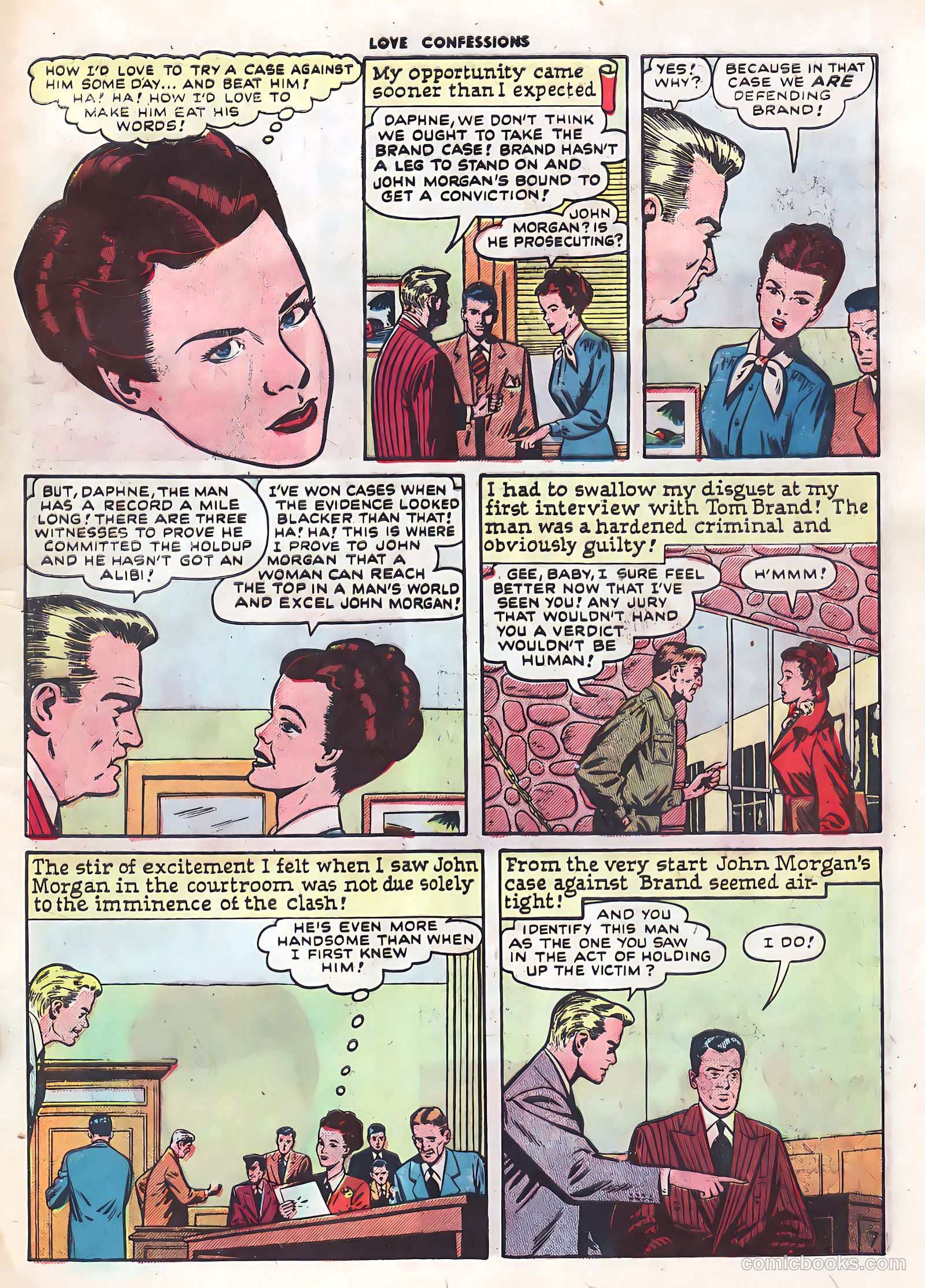 Love Confessions #2 (1949) — page 9 of 36