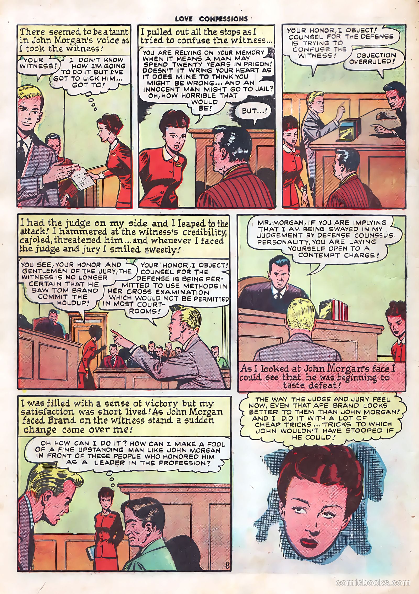 Love Confessions #2 (1949) — page 10 of 36