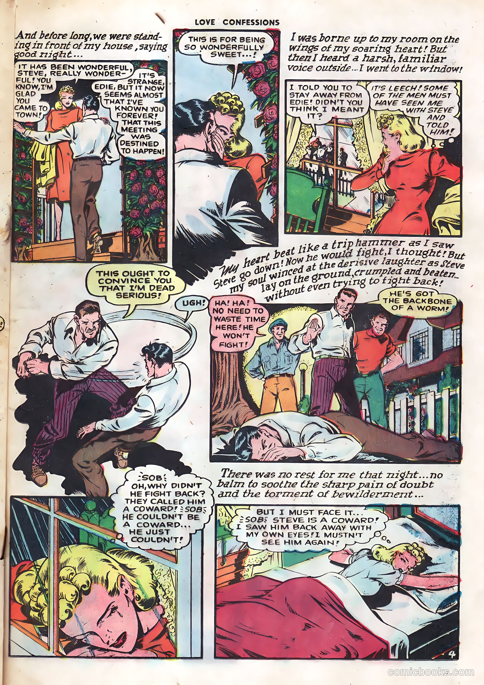 Love Confessions #2 (1949) — page 21 of 36