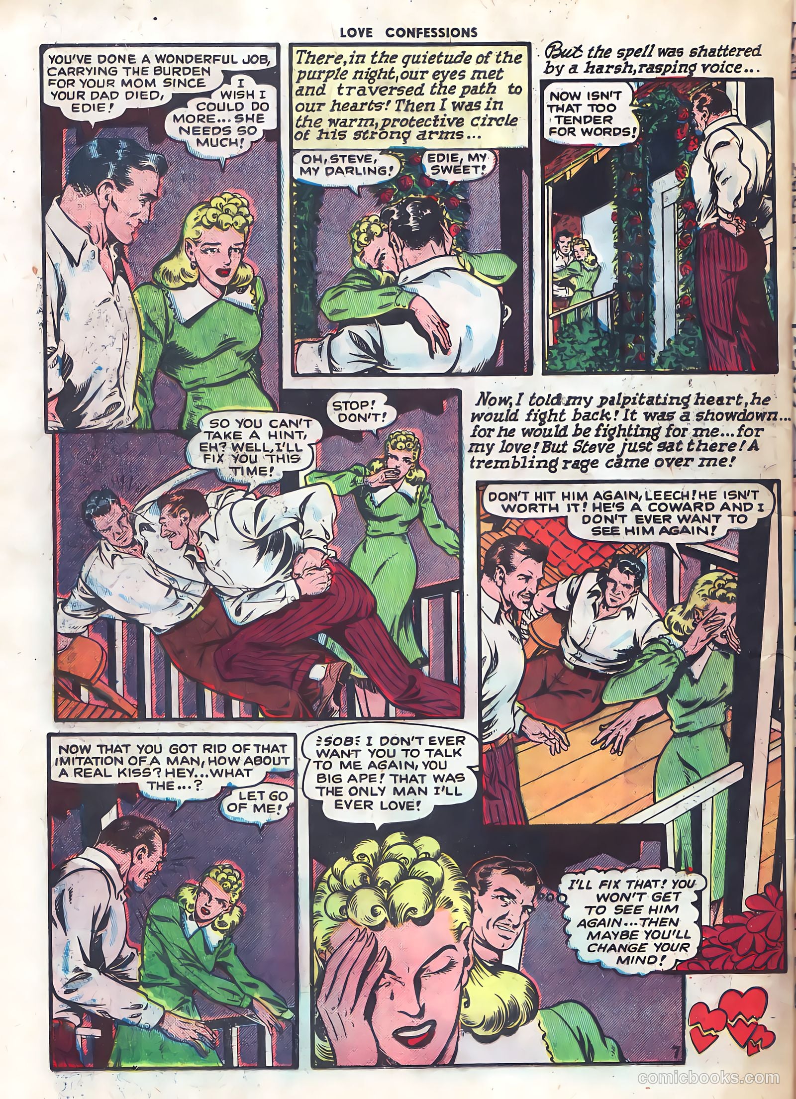 Love Confessions #2 (1949) — page 24 of 36