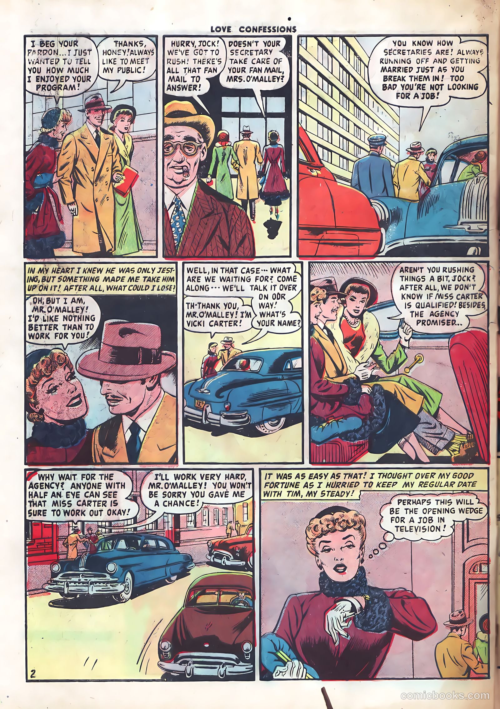 Love Confessions #2 (1949) — page 28 of 36