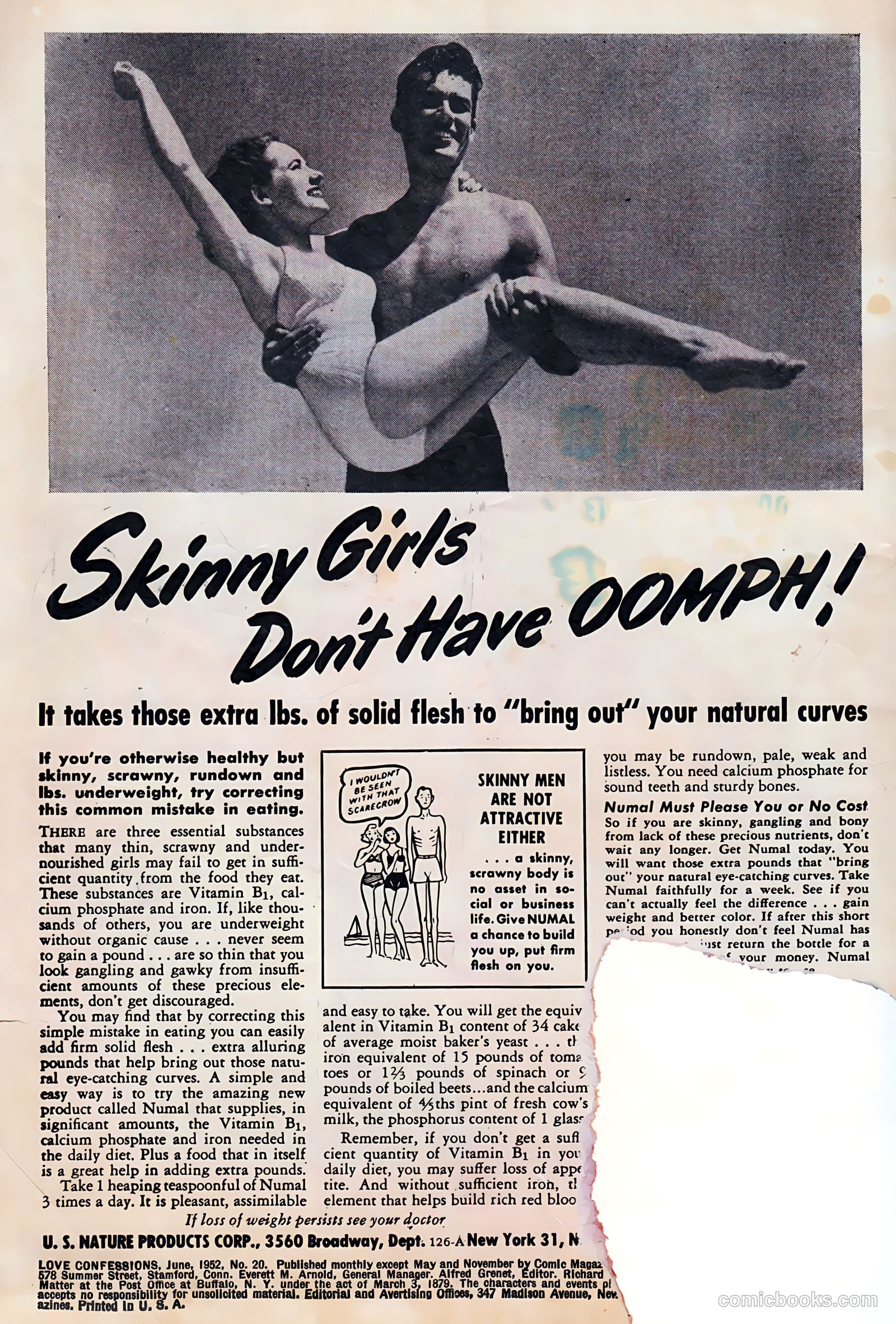 Love Confessions #20 (1952) — page 3 of 37