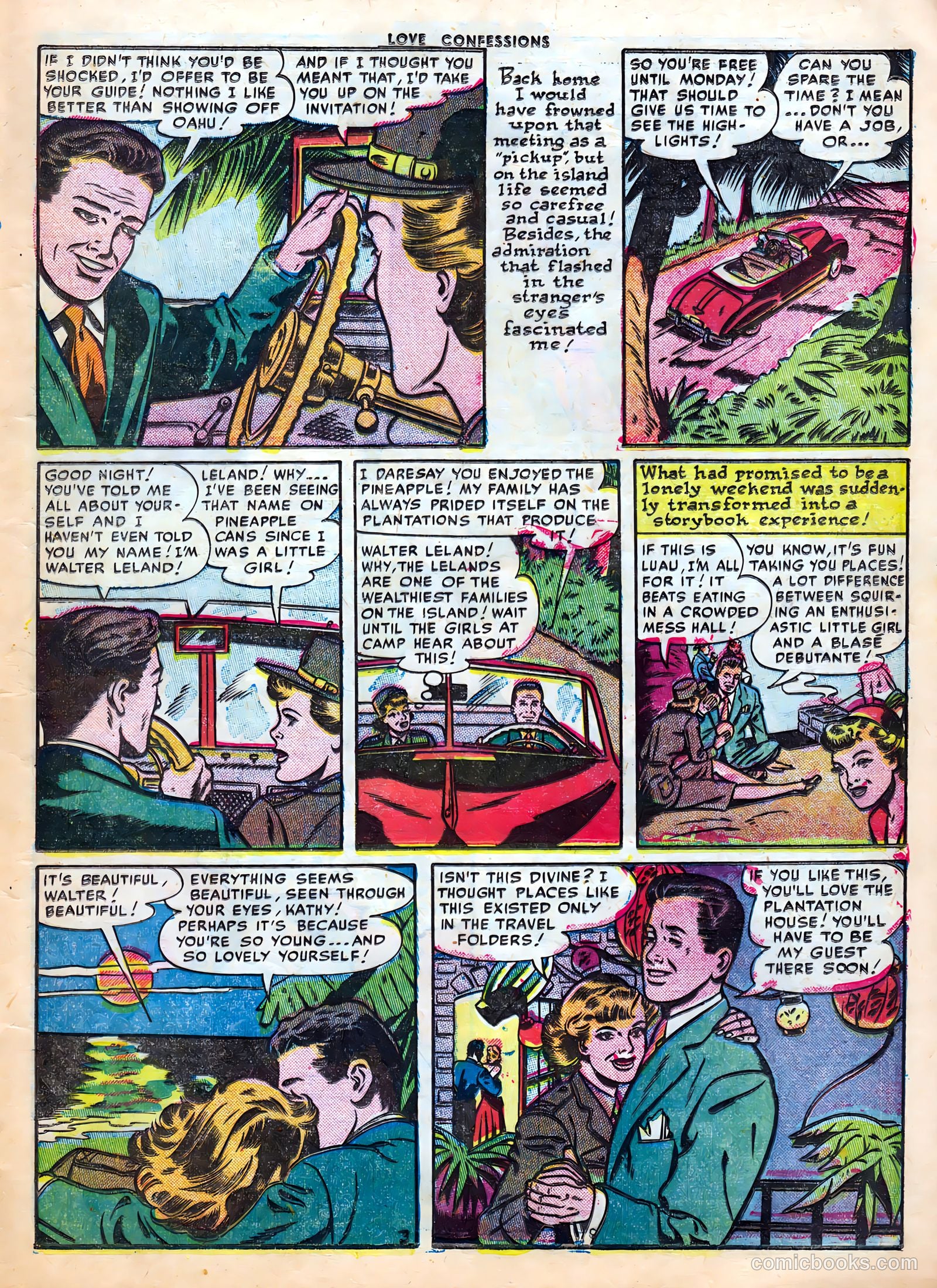 Love Confessions #20 (1952) — page 6 of 37
