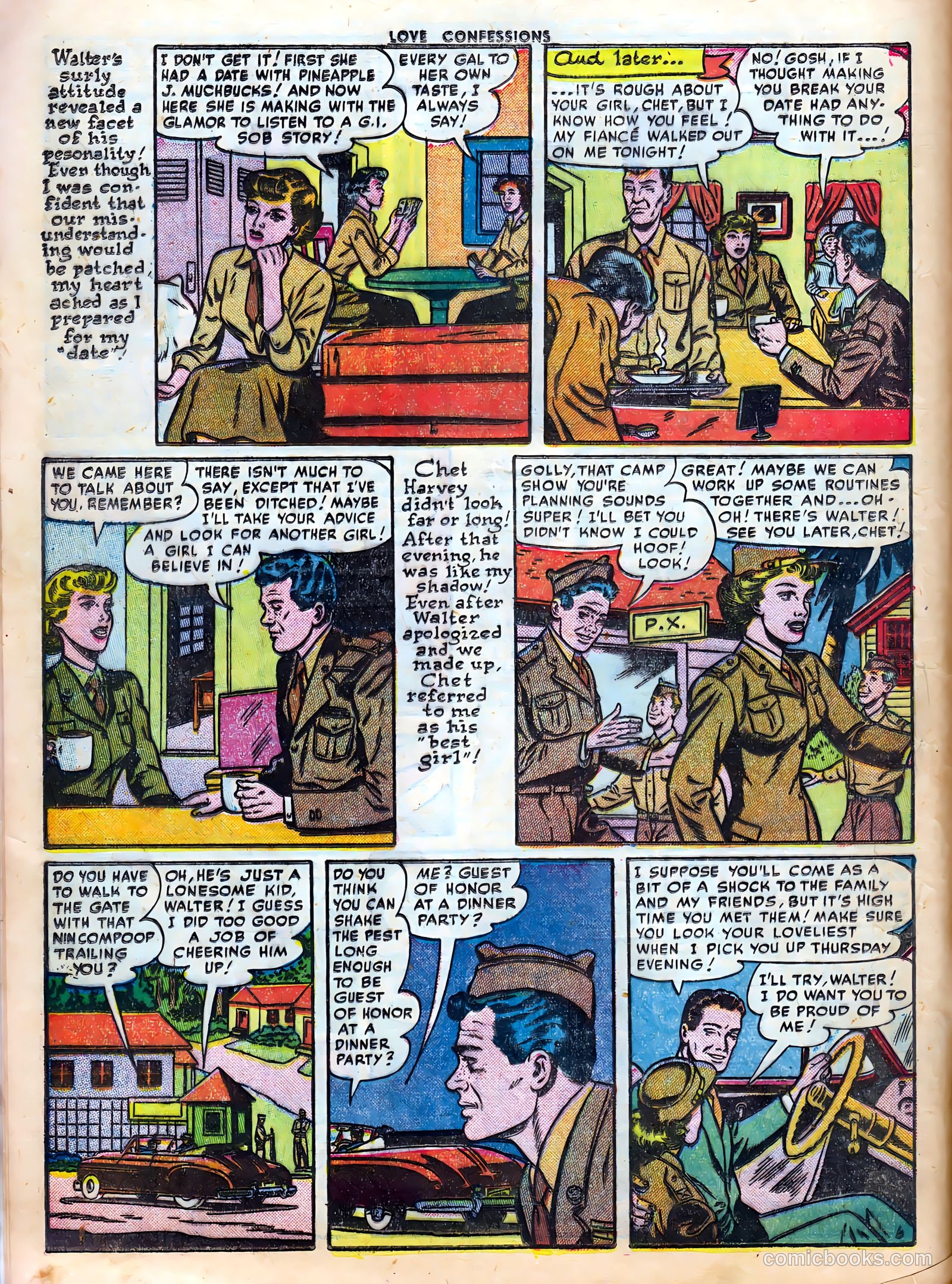 Love Confessions #20 (1952) — page 9 of 37