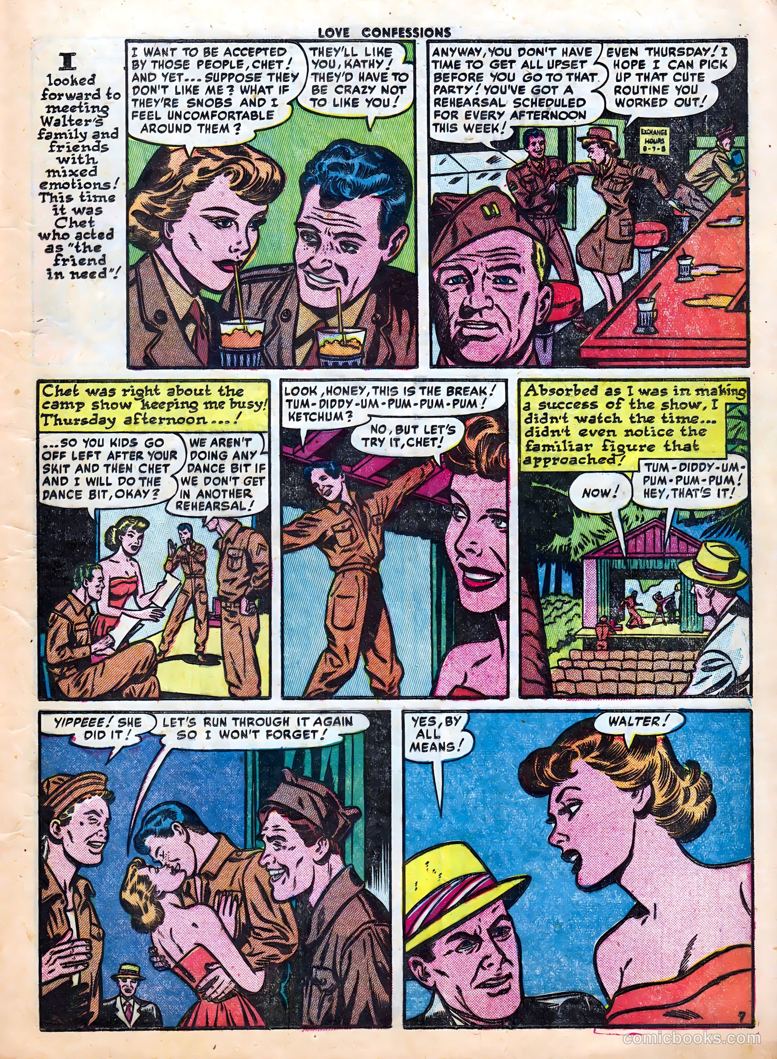 Love Confessions #20 (1952) — page 10 of 37