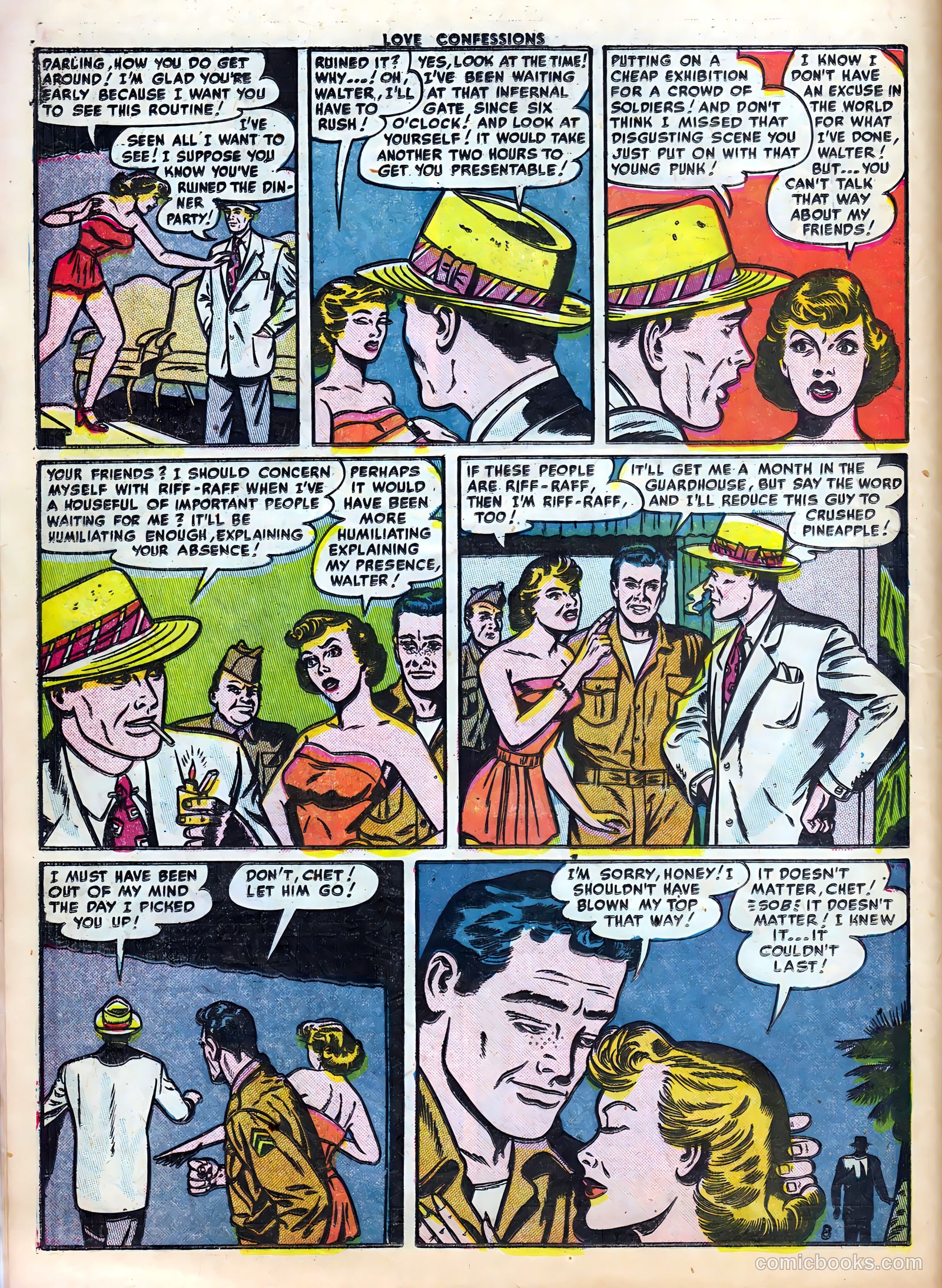 Love Confessions #20 (1952) — page 11 of 37
