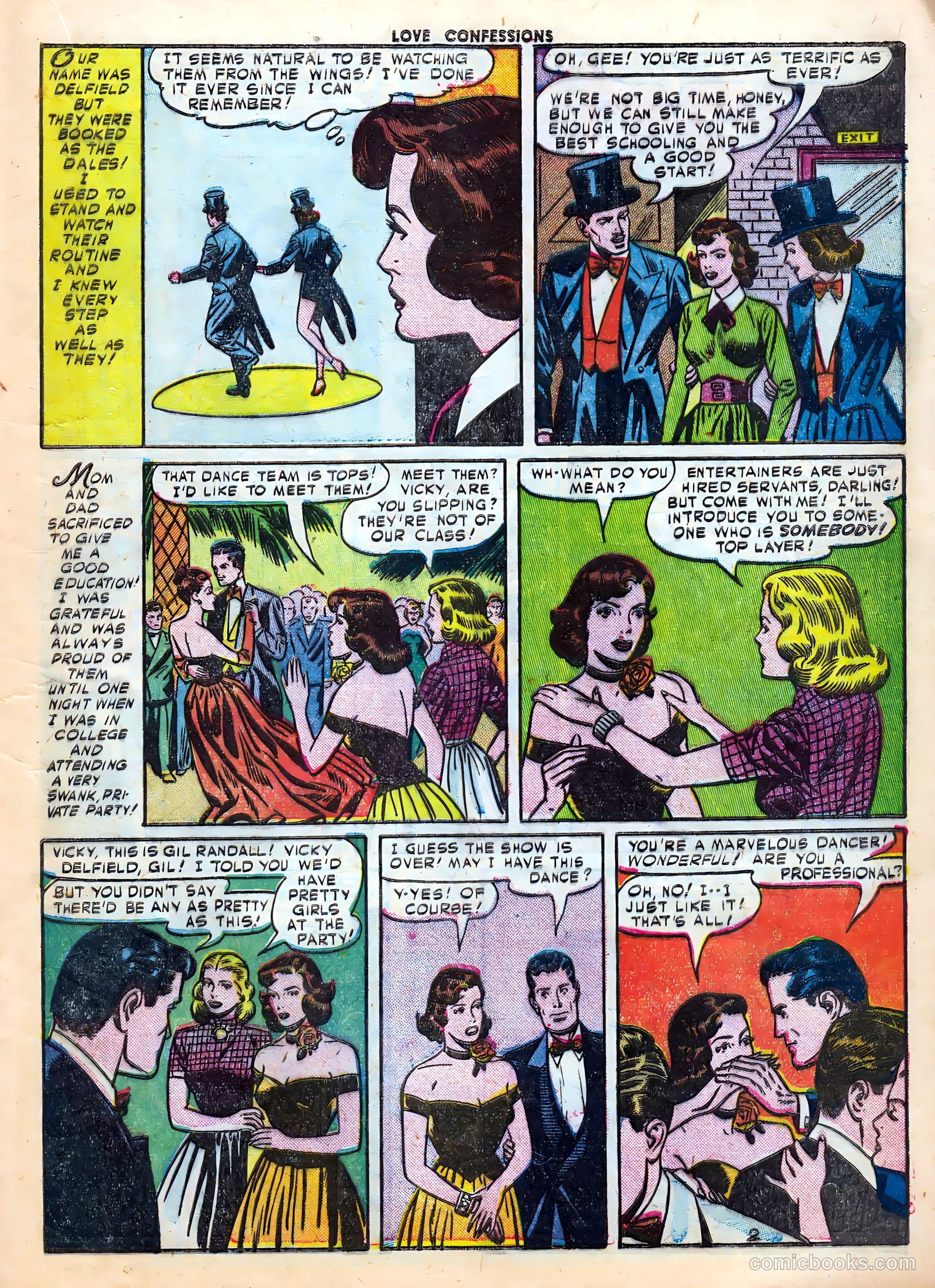 Love Confessions #20 (1952) — page 14 of 37