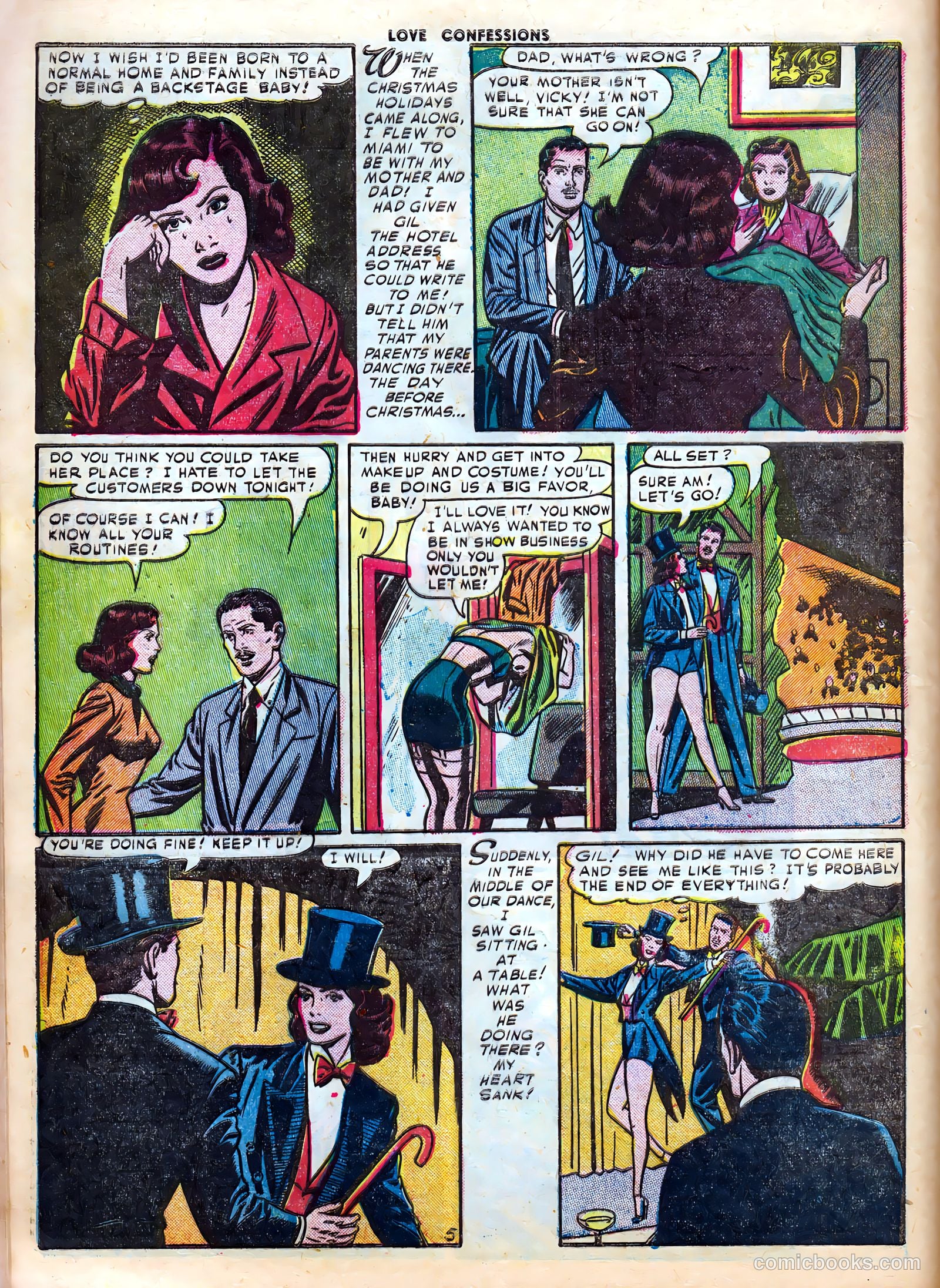 Love Confessions #20 (1952) — page 17 of 37