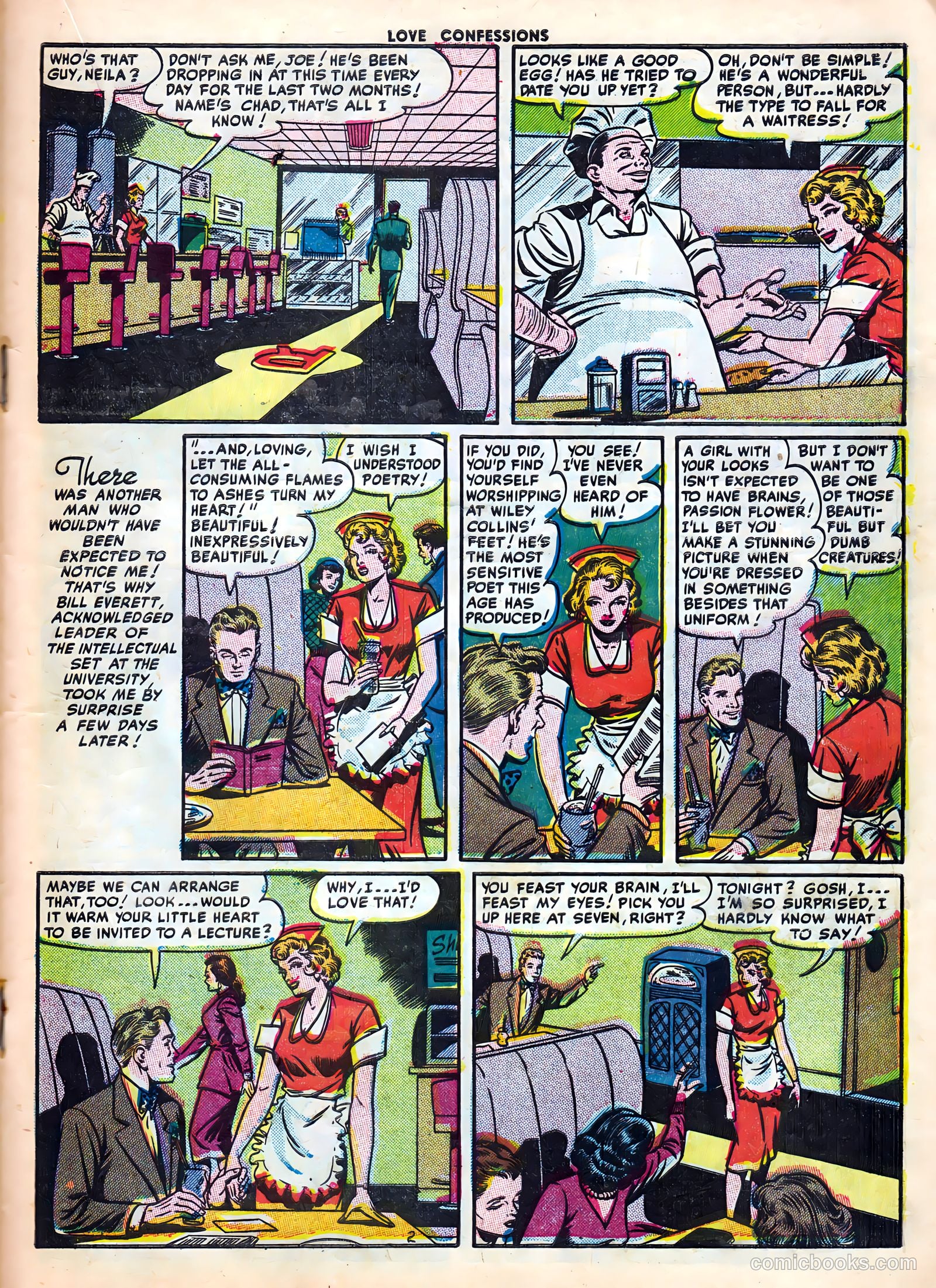 Love Confessions #20 (1952) — page 20 of 37