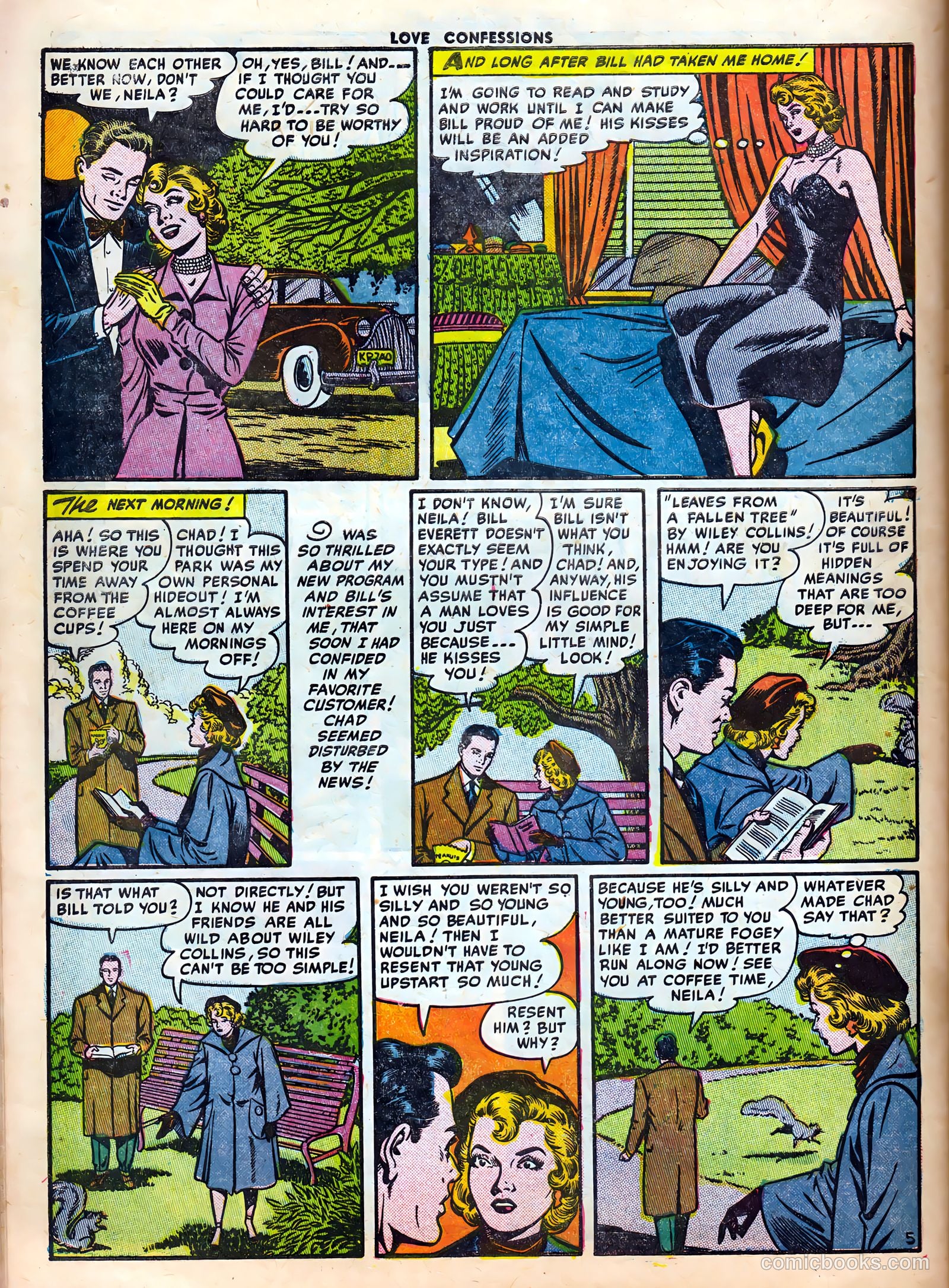 Love Confessions #20 (1952) — page 23 of 37