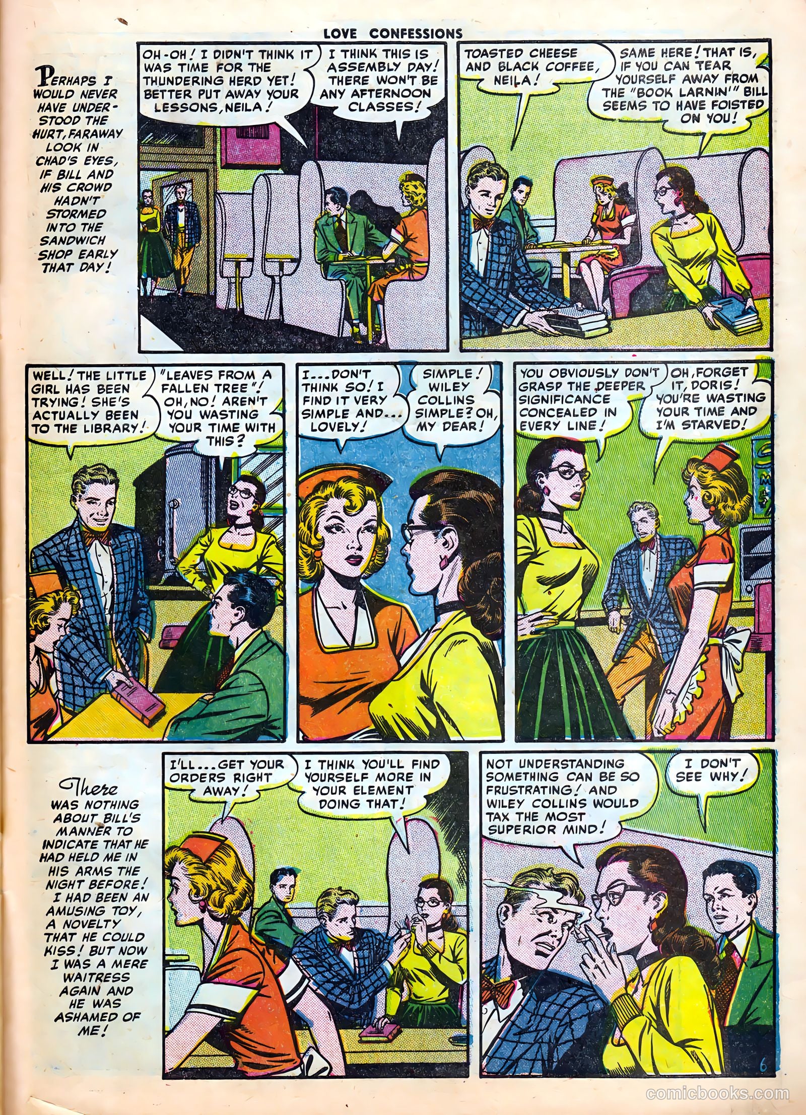 Love Confessions #20 (1952) — page 24 of 37