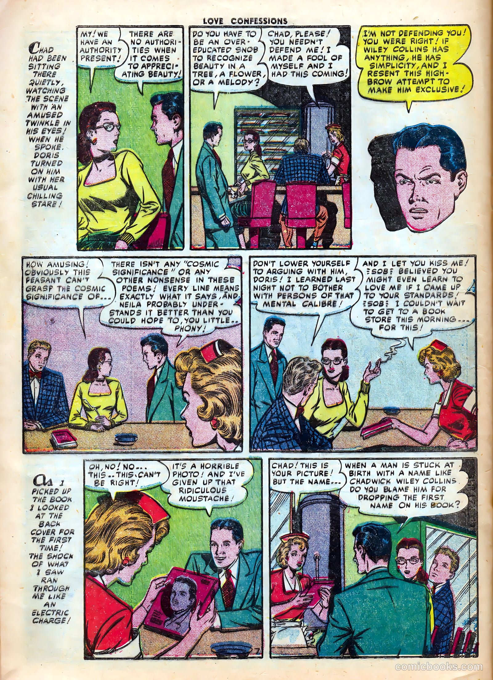 Love Confessions #20 (1952) — page 25 of 37