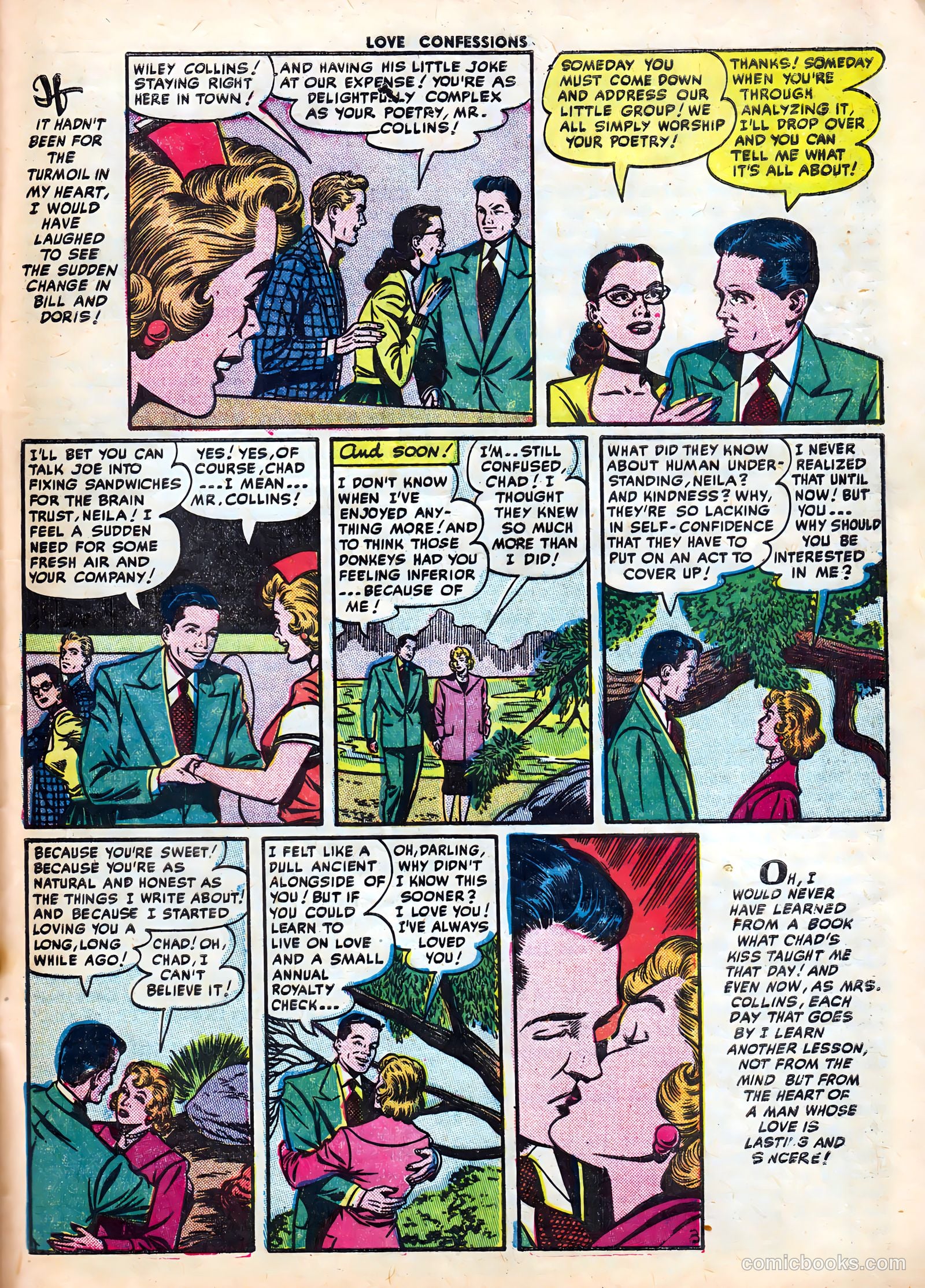 Love Confessions #20 (1952) — page 26 of 37