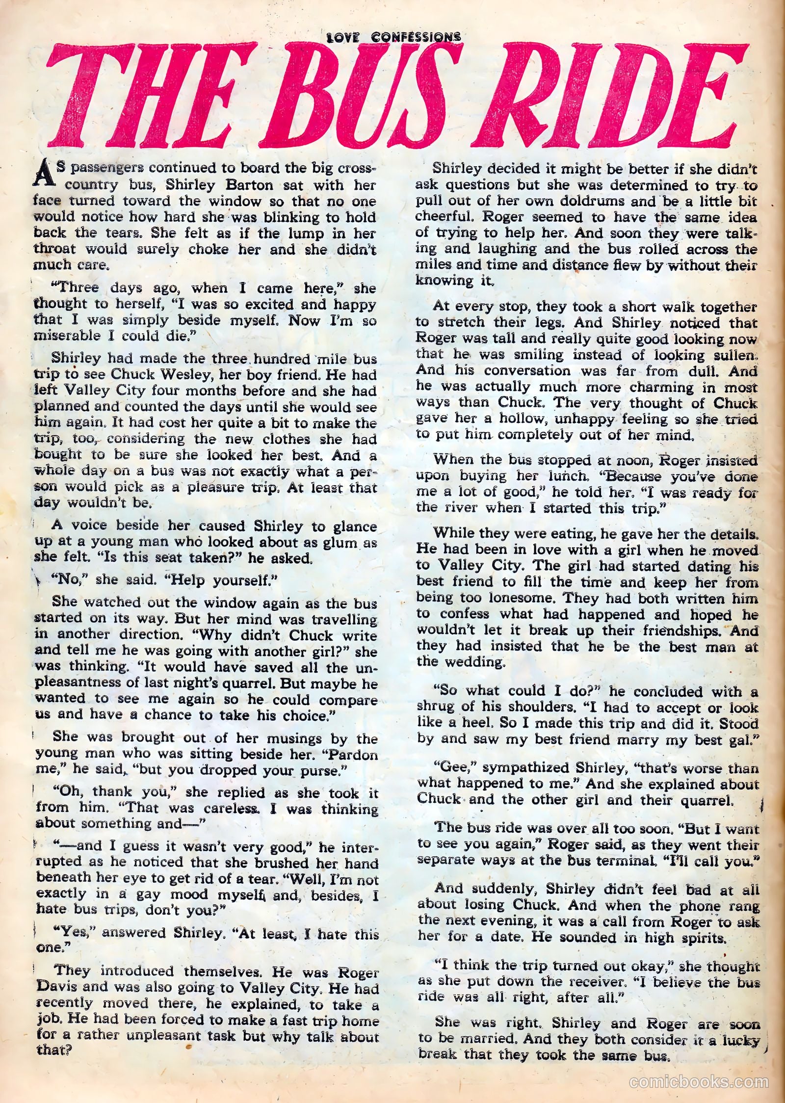 Love Confessions #20 (1952) — page 27 of 37