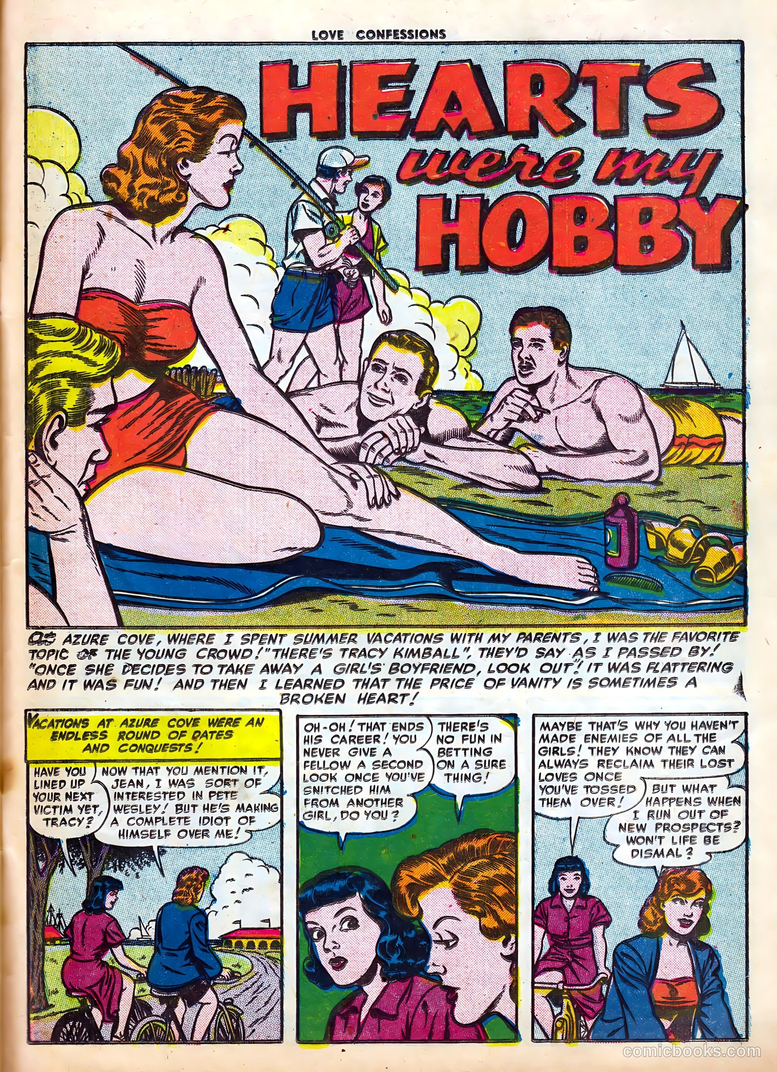Love Confessions #20 (1952) — page 28 of 37
