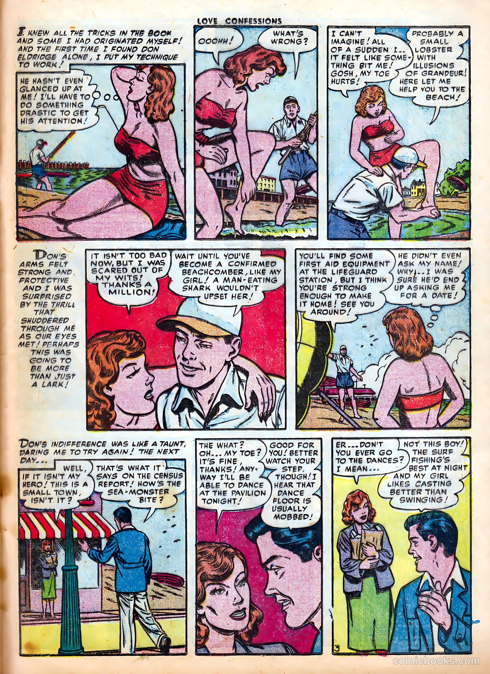 Love Confessions #20 (1952) — page 30 of 37