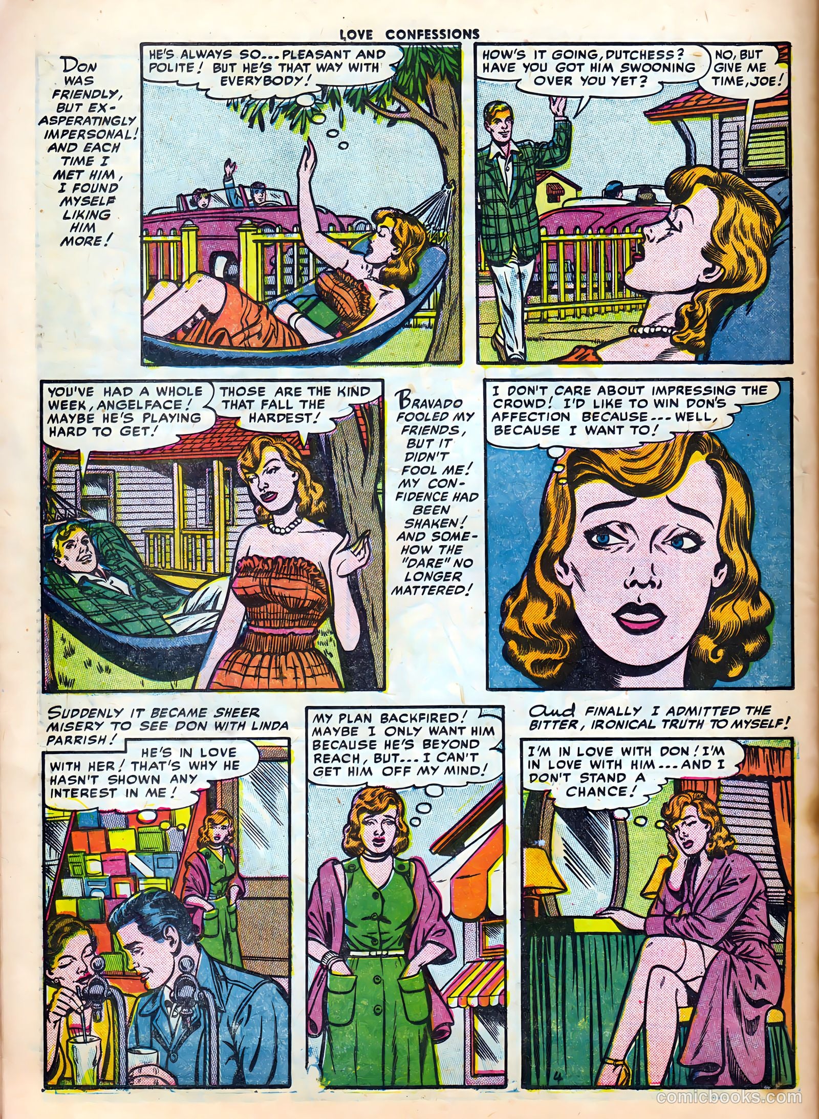 Love Confessions #20 (1952) — page 31 of 37