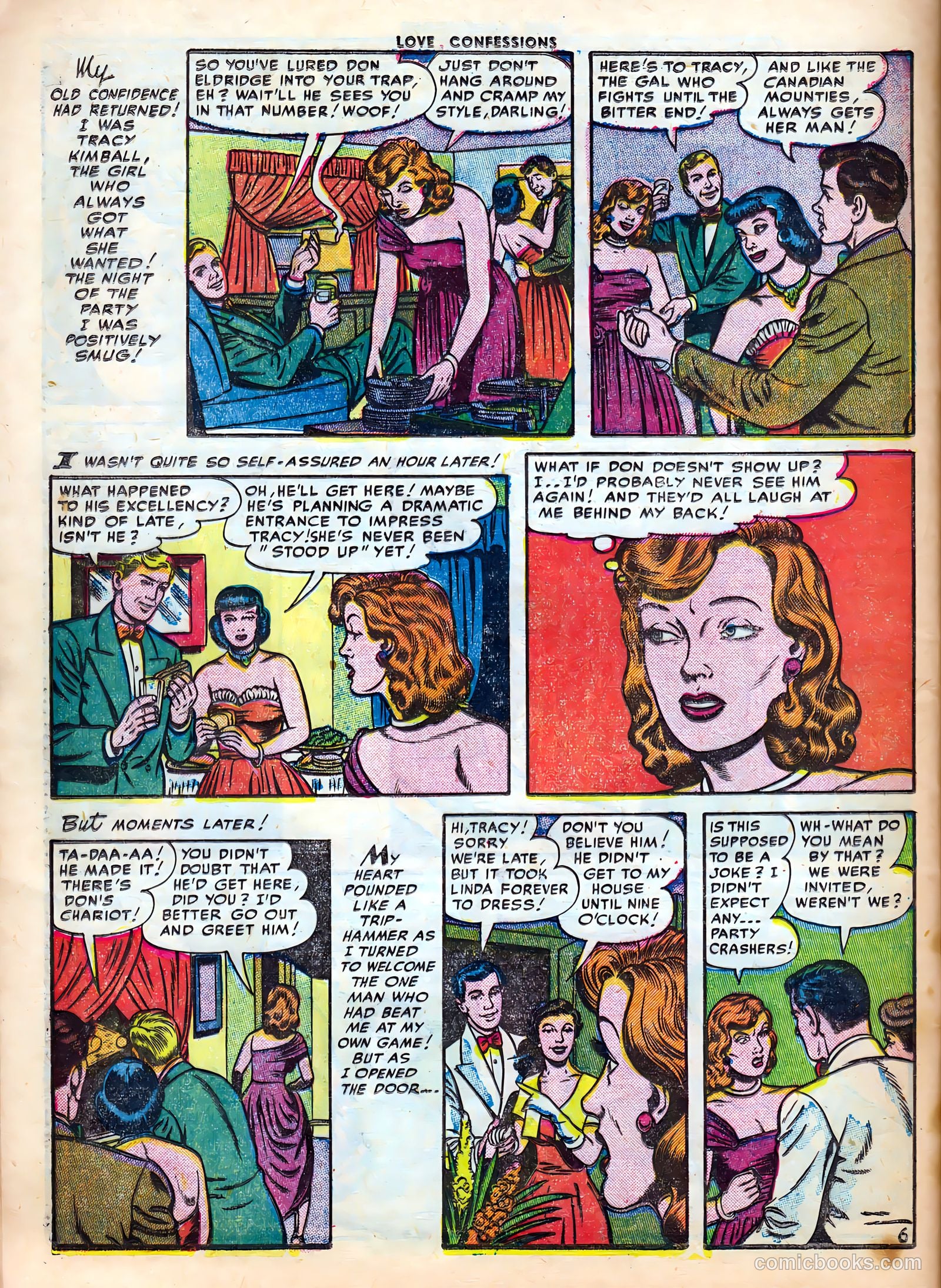 Love Confessions #20 (1952) — page 33 of 37
