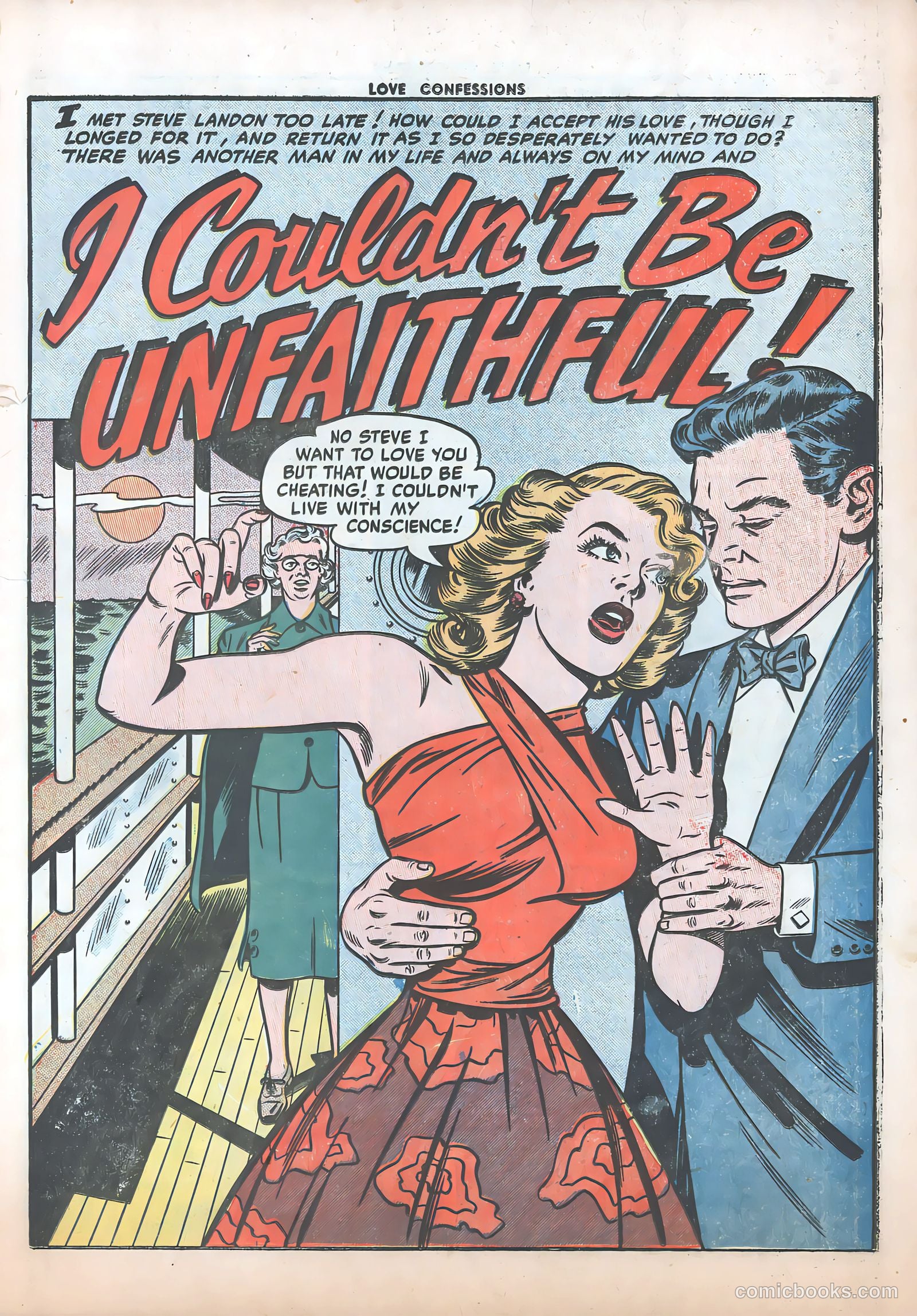 Love Confessions #21 (1952) — page 3 of 36