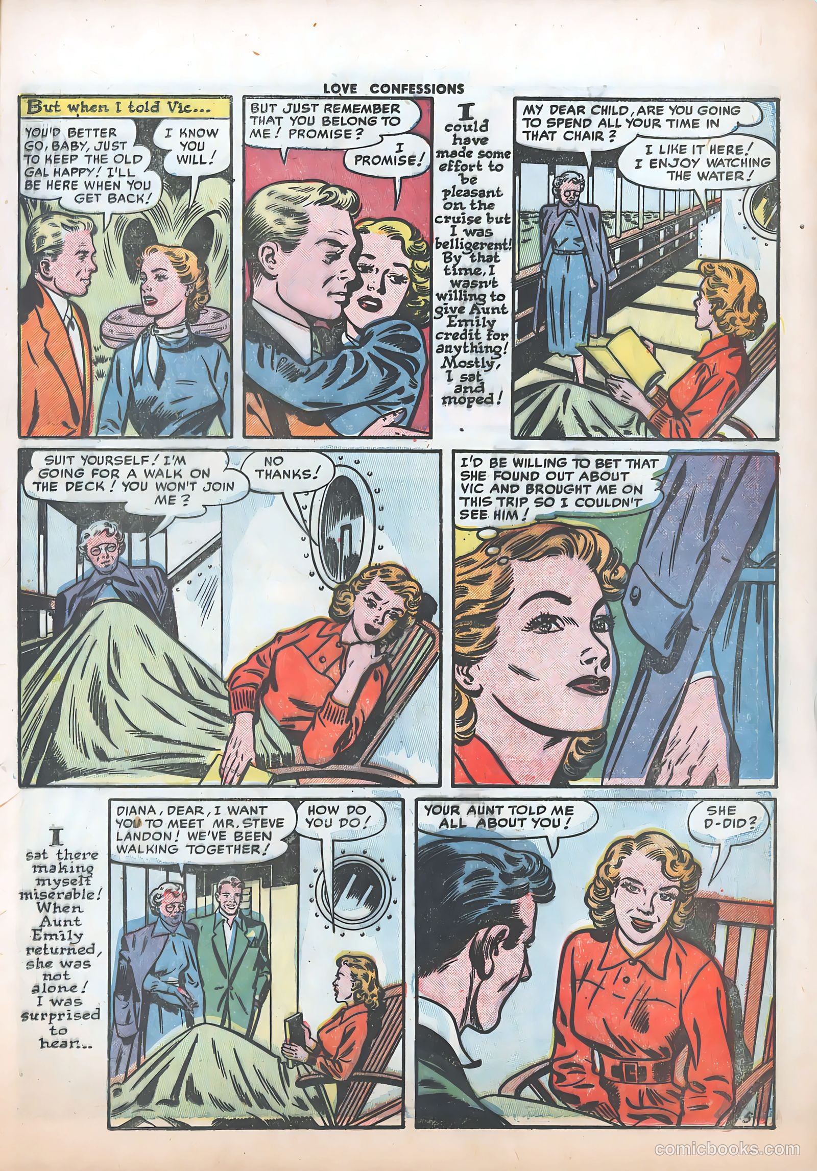 Love Confessions #21 (1952) — page 7 of 36