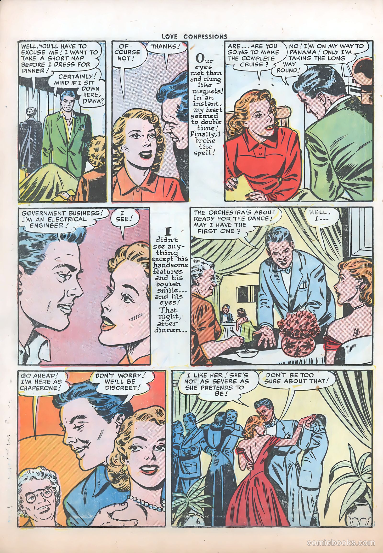 Love Confessions #21 (1952) — page 8 of 36