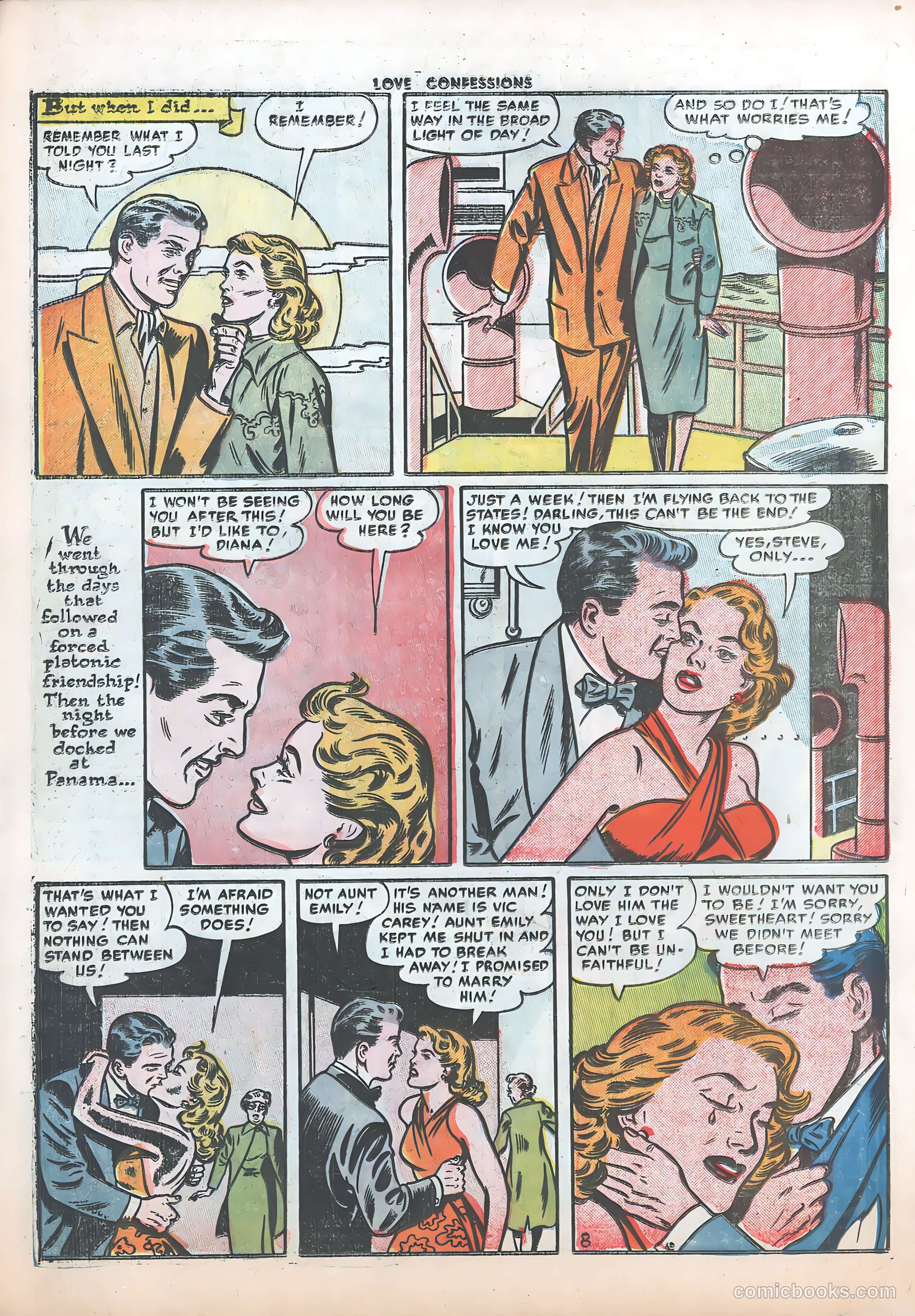 Love Confessions #21 (1952) — page 10 of 36