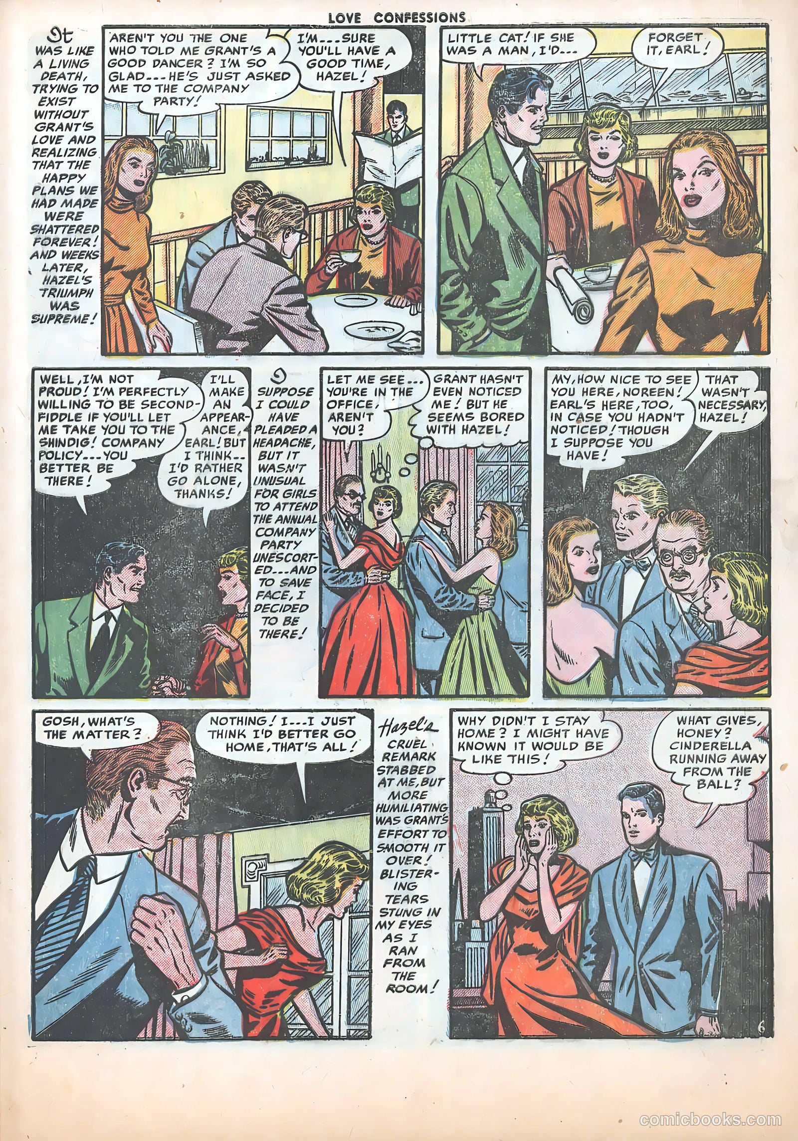 Love Confessions #21 (1952) — page 23 of 36