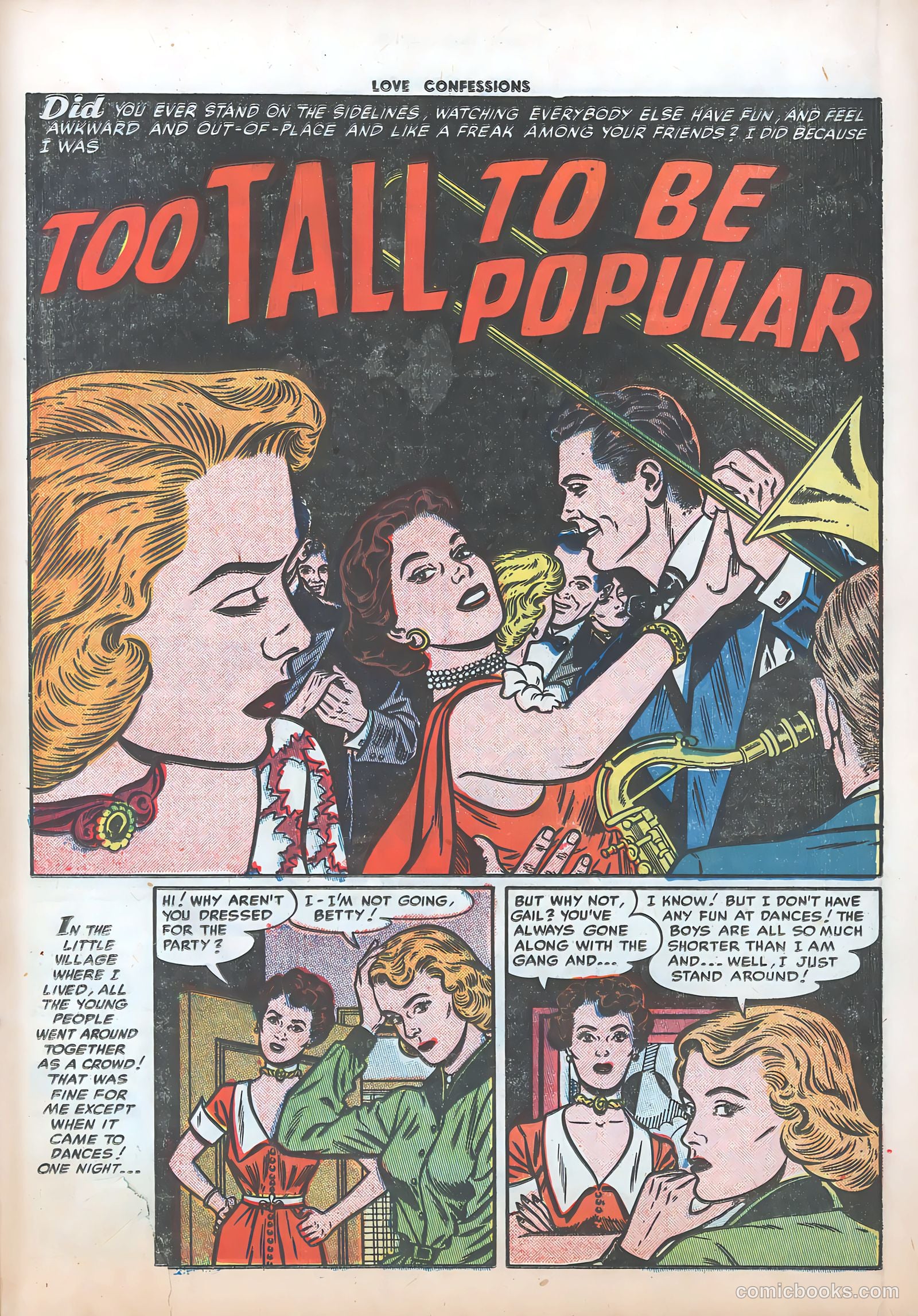 Love Confessions #21 (1952) — page 27 of 36