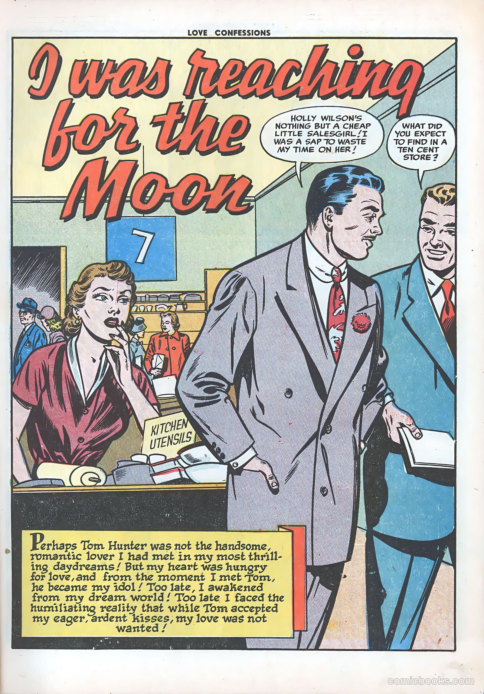 Love Confessions #22 (1952) — page 3 of 36