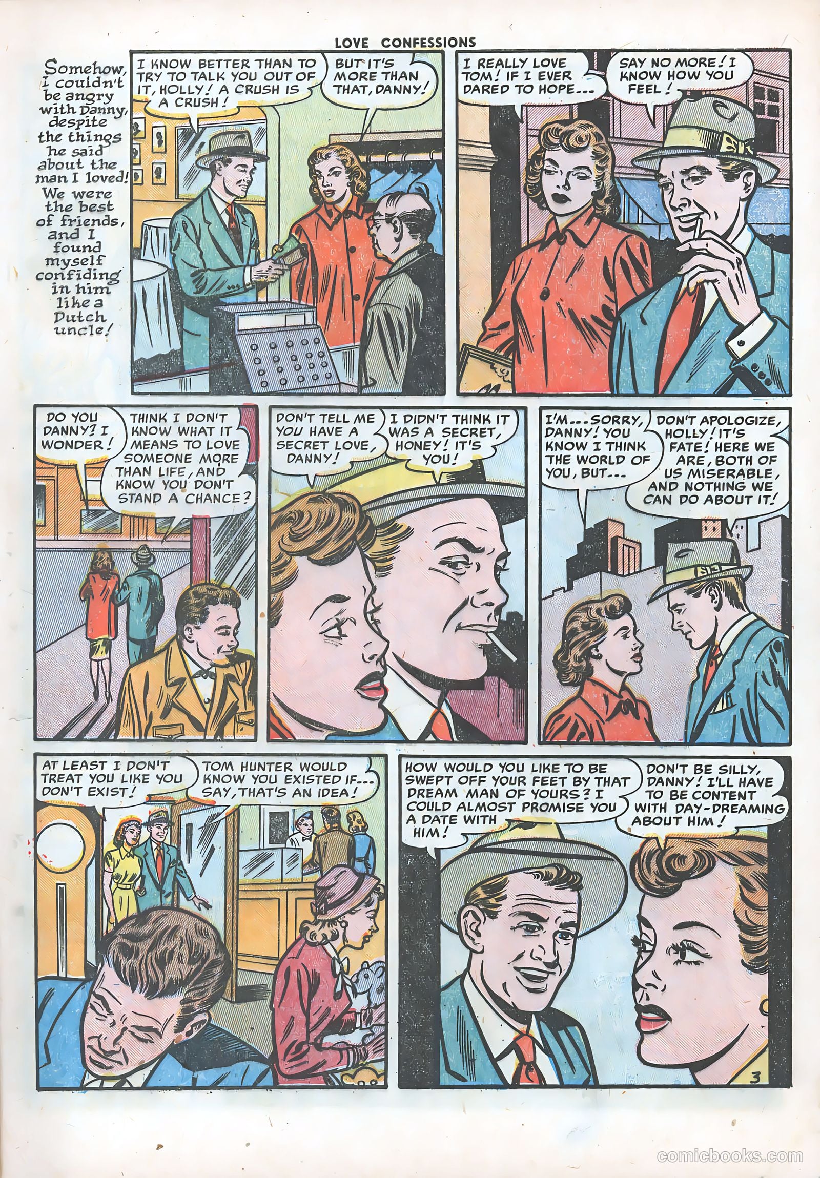 Love Confessions #22 (1952) — page 5 of 36