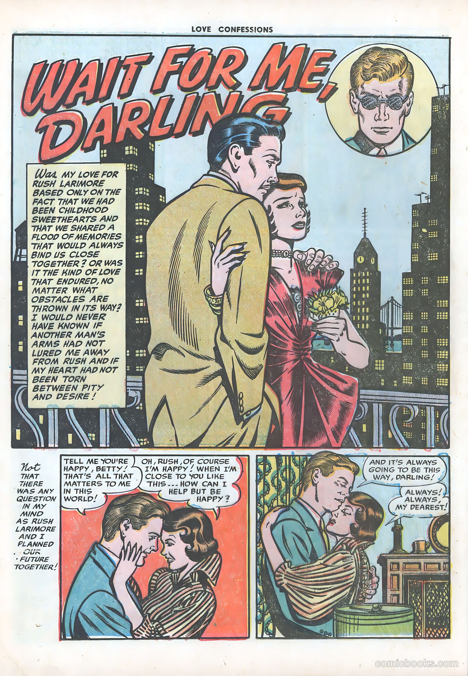 Love Confessions #22 (1952) — page 12 of 36