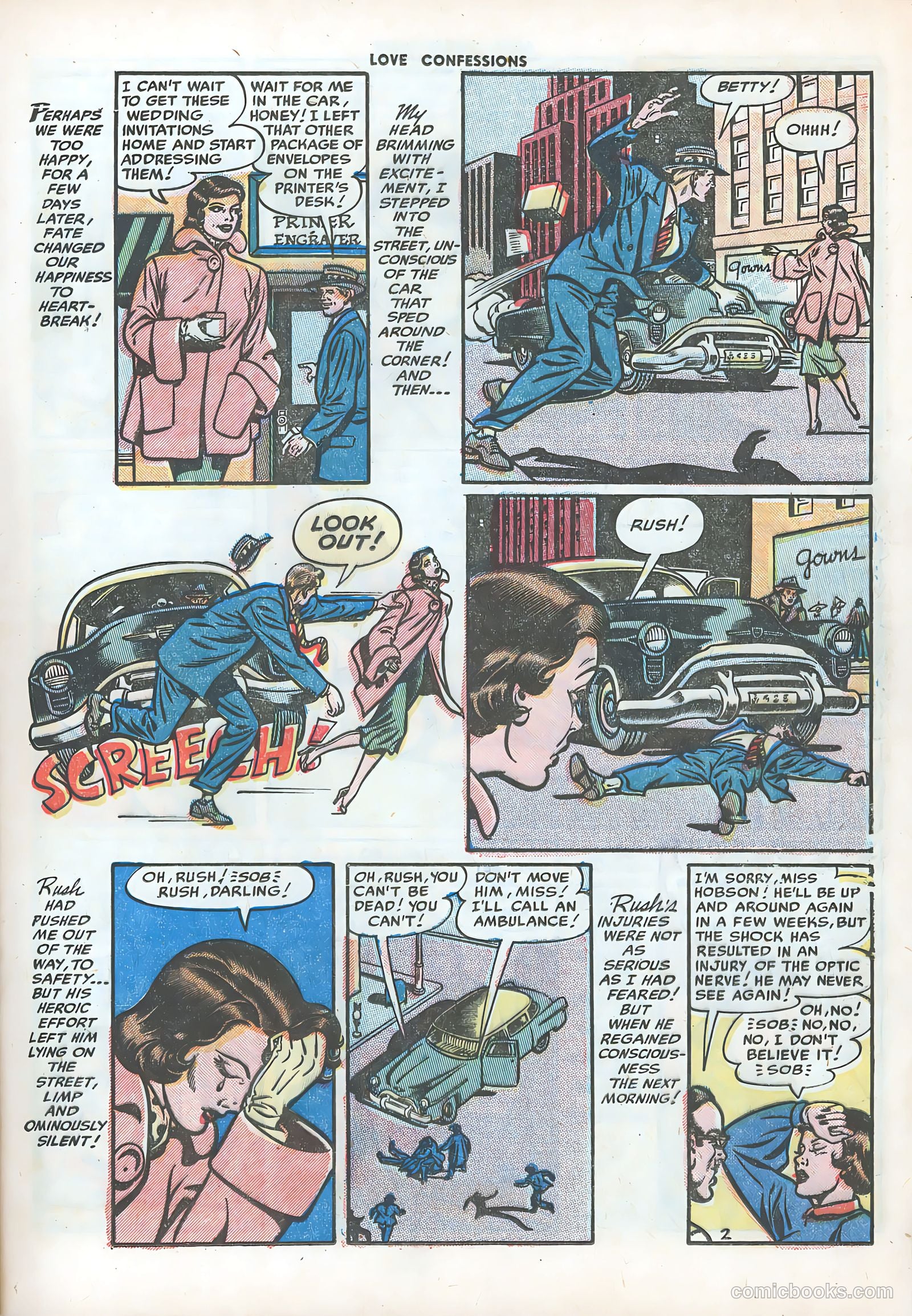 Love Confessions #22 (1952) — page 13 of 36