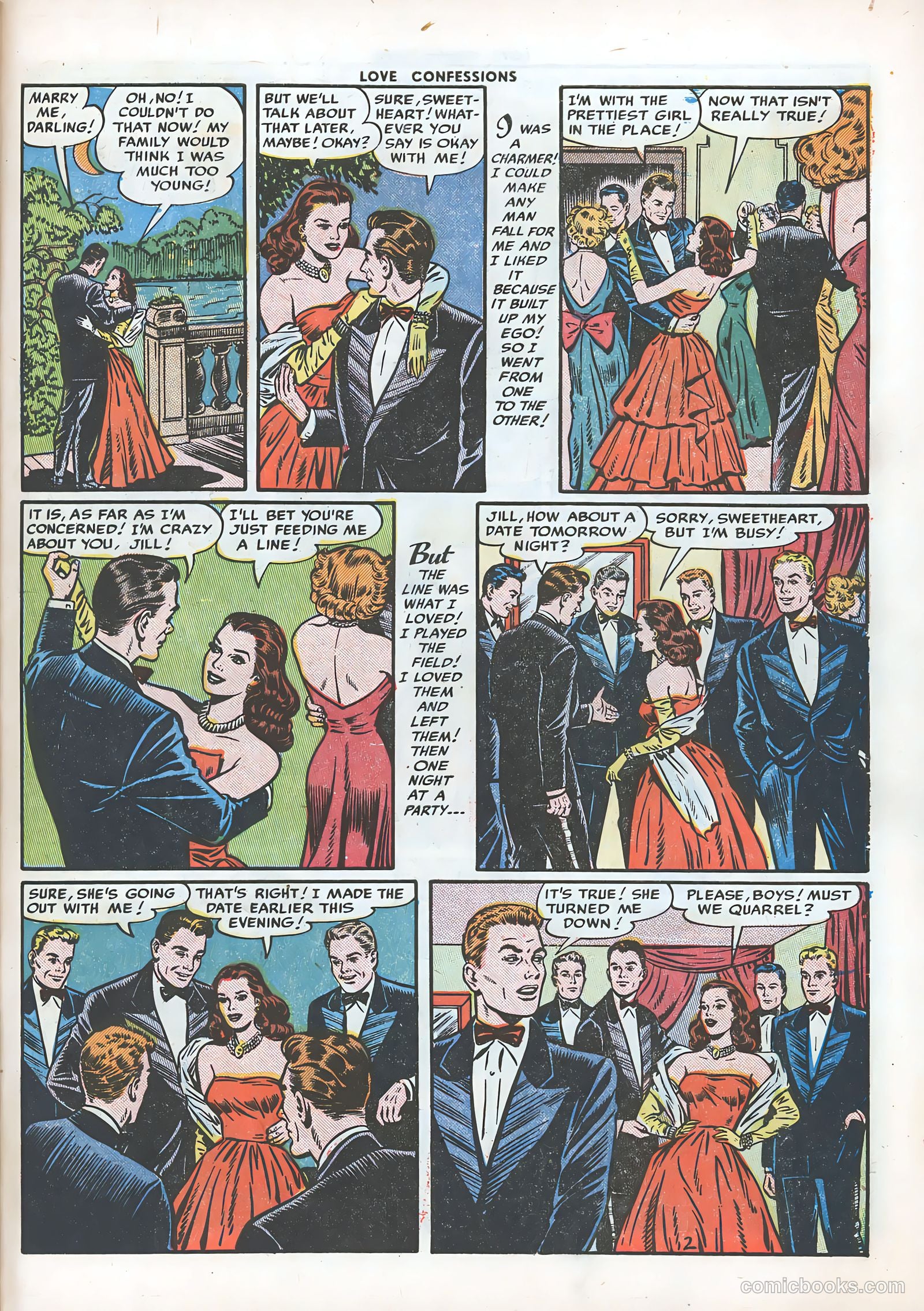 Love Confessions #22 (1952) — page 27 of 36