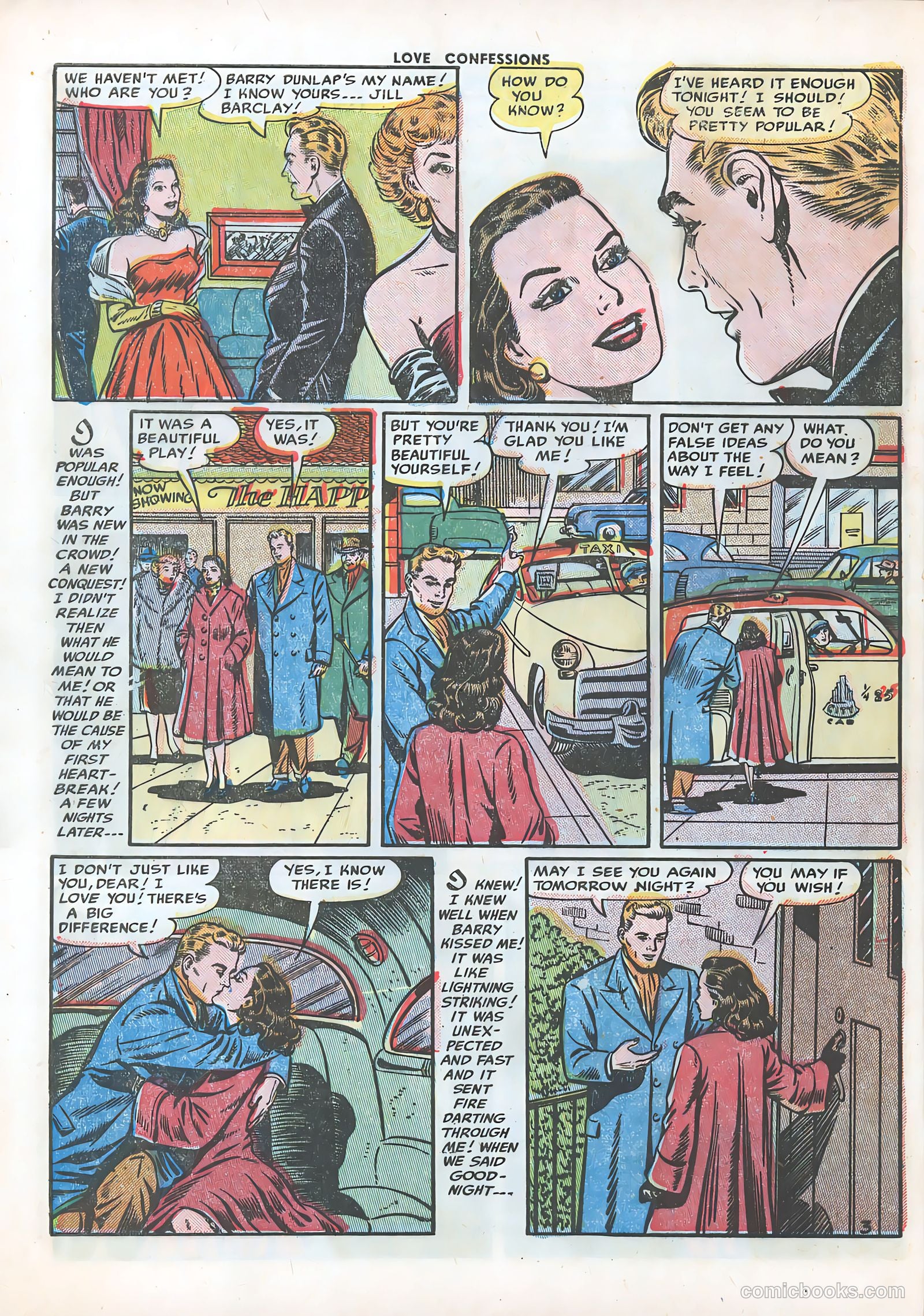 Love Confessions #22 (1952) — page 28 of 36