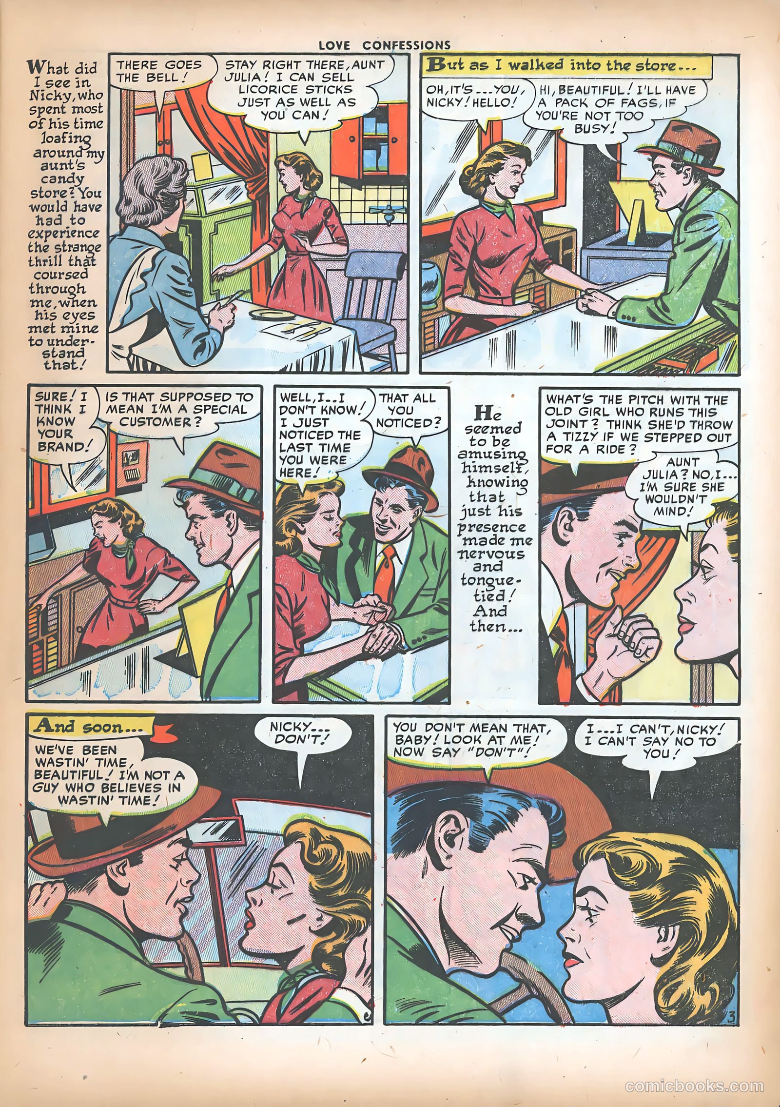 Love Confessions #23 (1952) — page 5 of 36