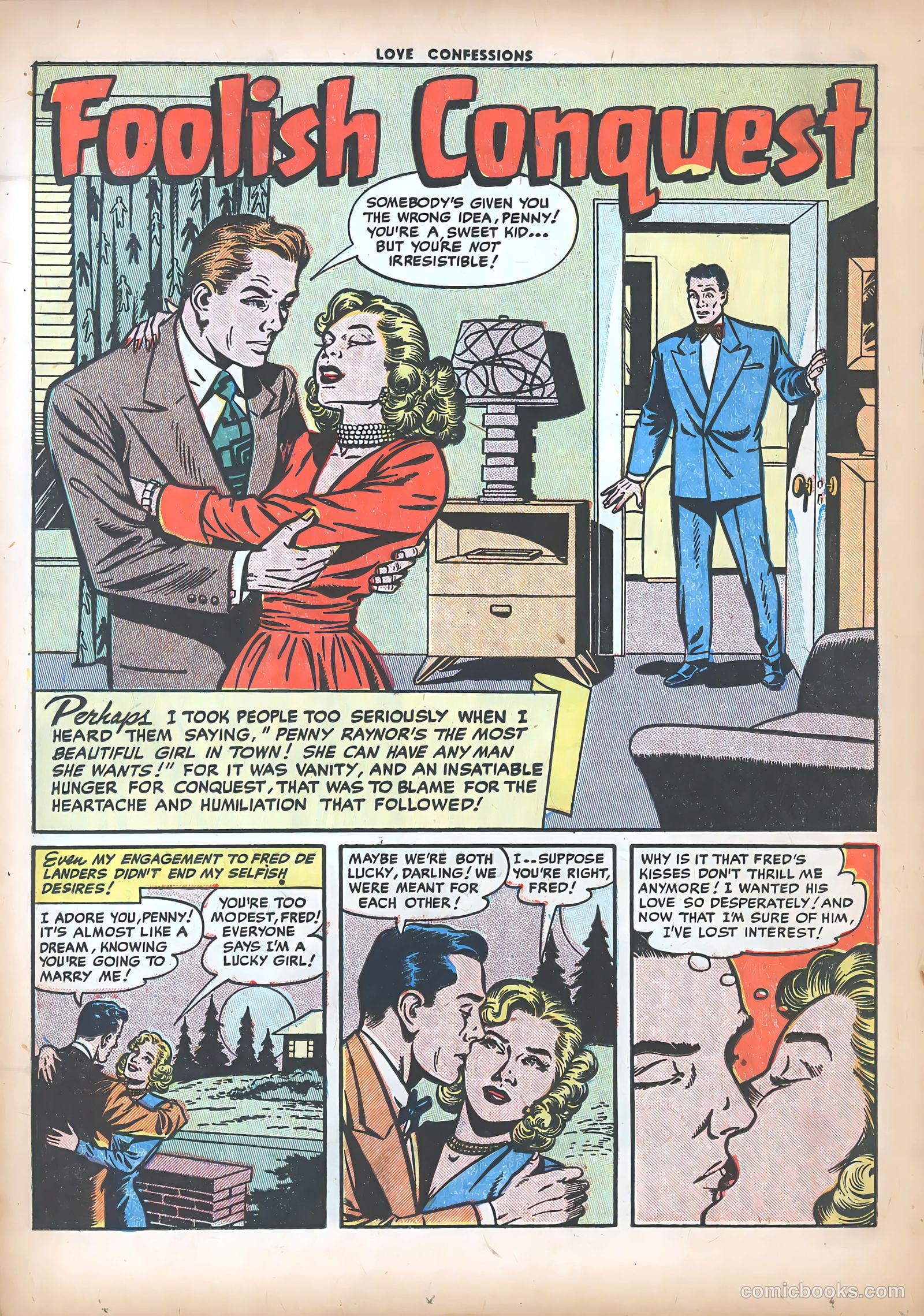 Love Confessions #23 (1952) — page 18 of 36