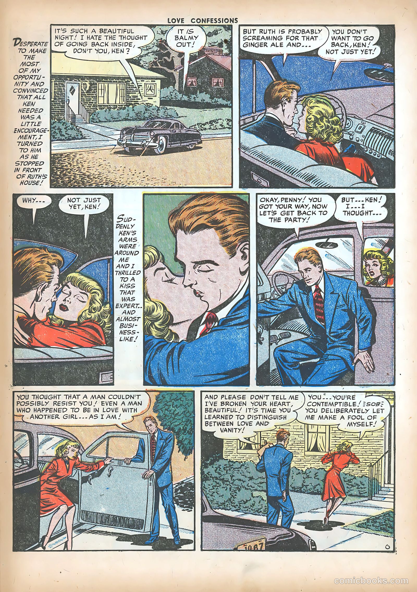 Love Confessions #23 (1952) — page 23 of 36