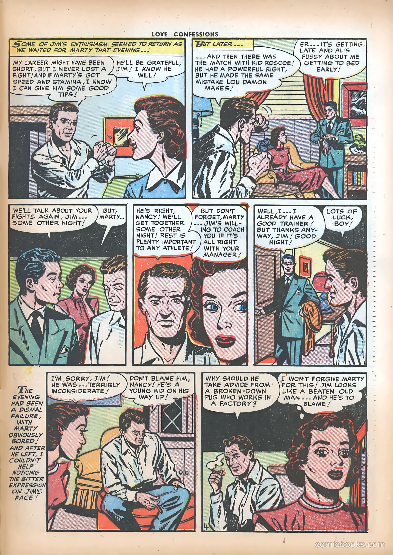 Love Confessions #23 (1952) — page 29 of 36