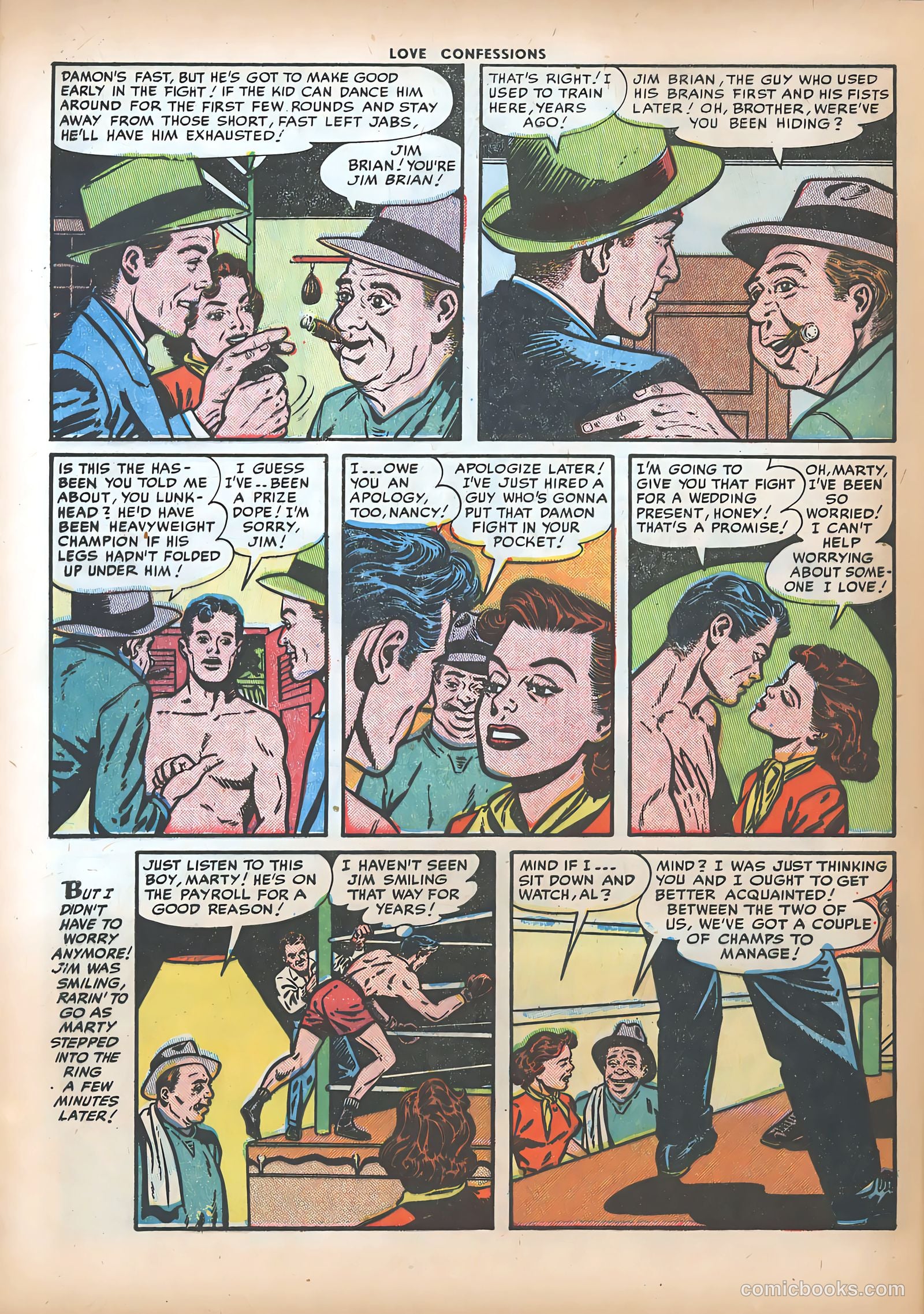 Love Confessions #23 (1952) — page 32 of 36