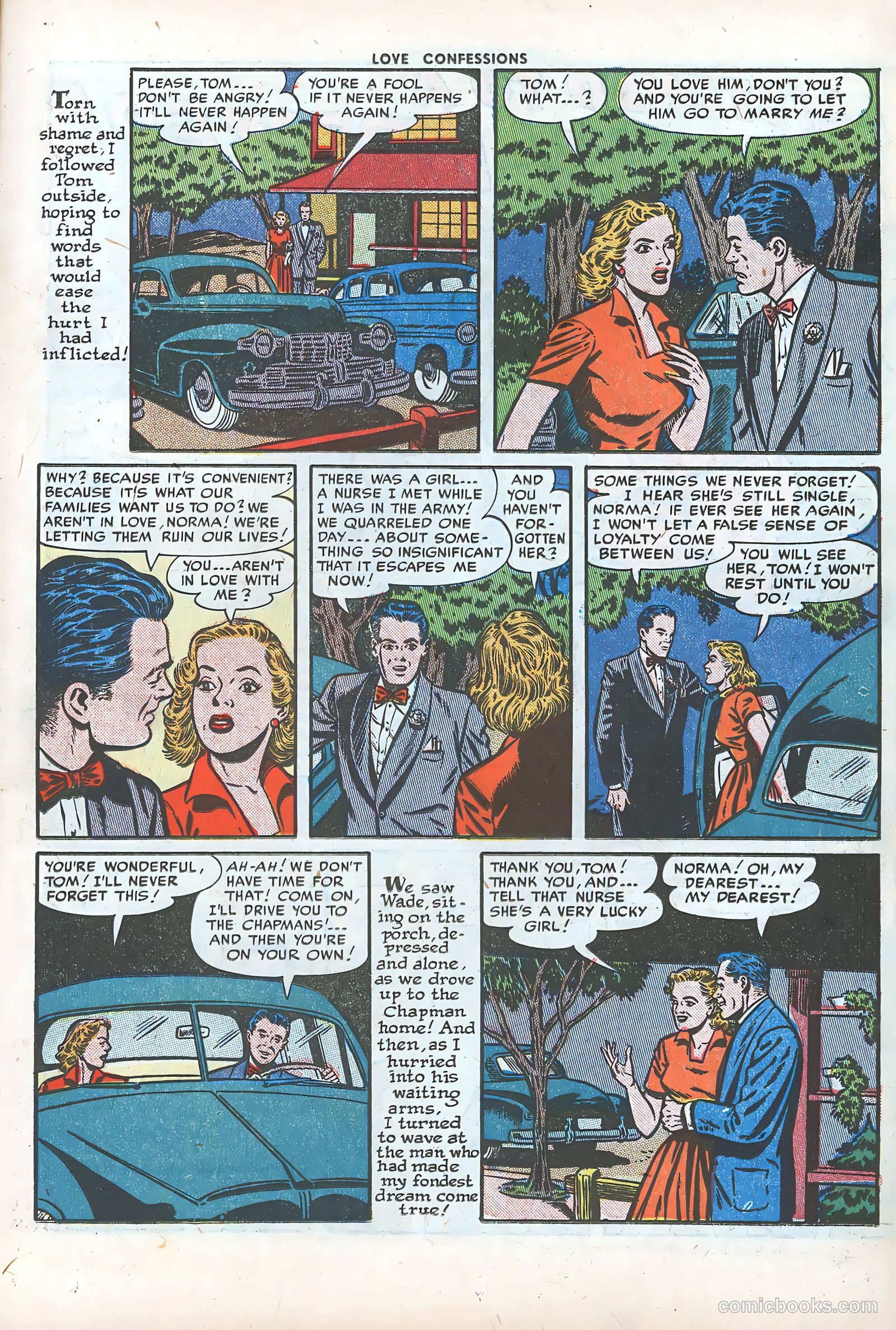 Love Confessions #24 (1952) — page 11 of 36